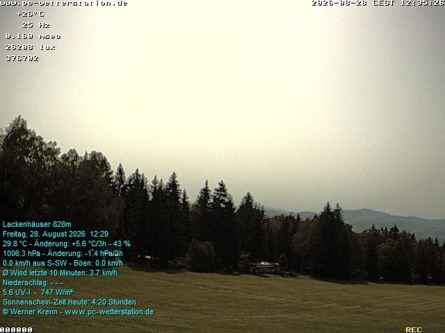 Archiv Foto Webcam der Ferienwohnung Thieme