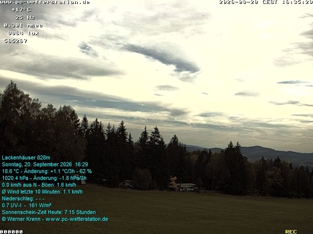 Archiv Foto Webcam der Ferienwohnung Thieme