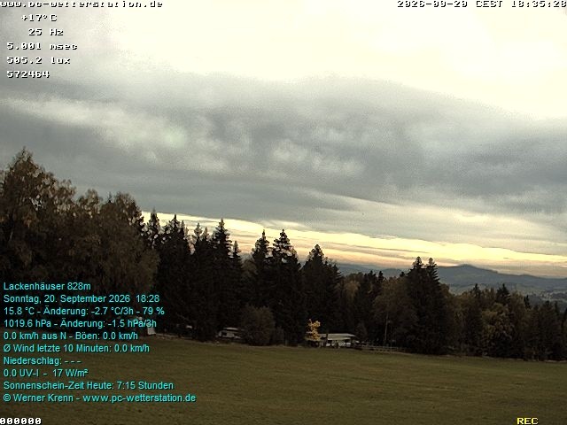 Archiv Foto Webcam der Ferienwohnung Thieme