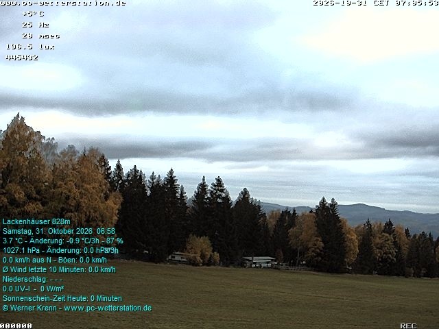 Archived image Webcam in Lackenhäuser