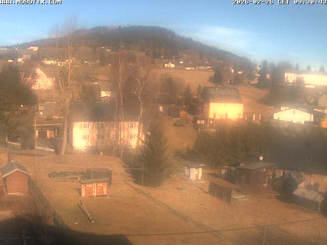 Archived image Webcam Mountain Bärenstein in Saxony