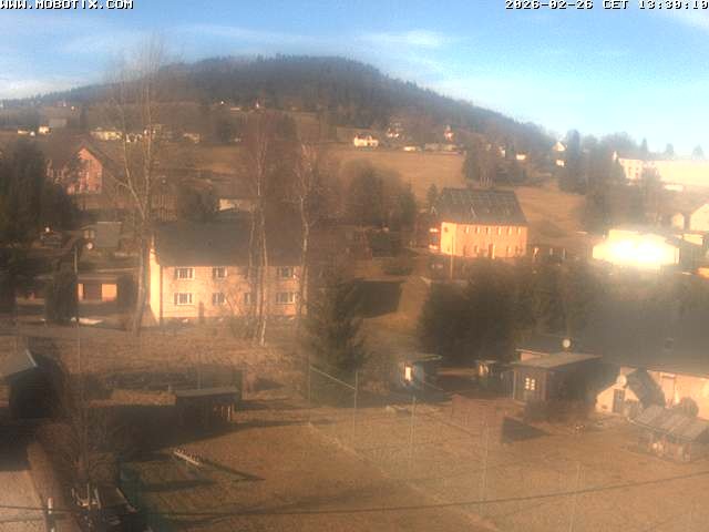 Archived image Webcam Mountain Bärenstein in Saxony