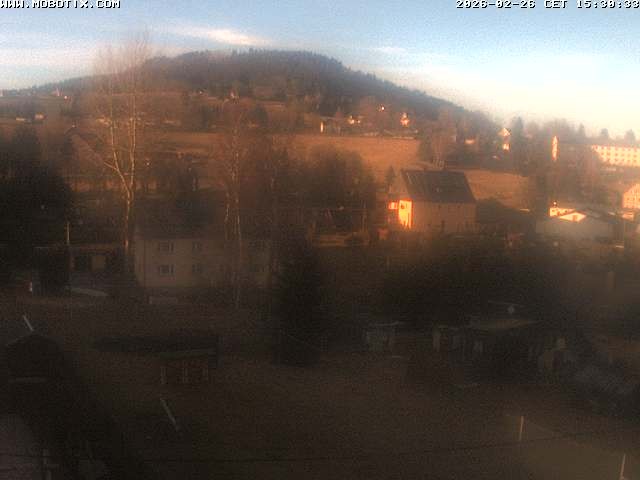 Archived image Webcam Mountain Bärenstein in Saxony