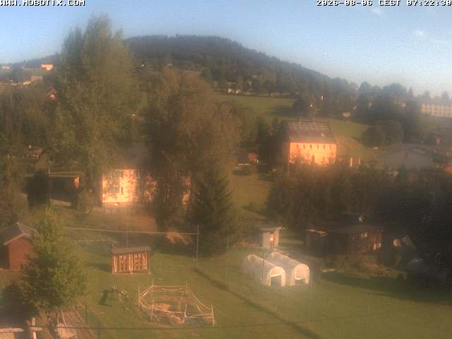 Archived image Webcam Mountain Bärenstein in Saxony