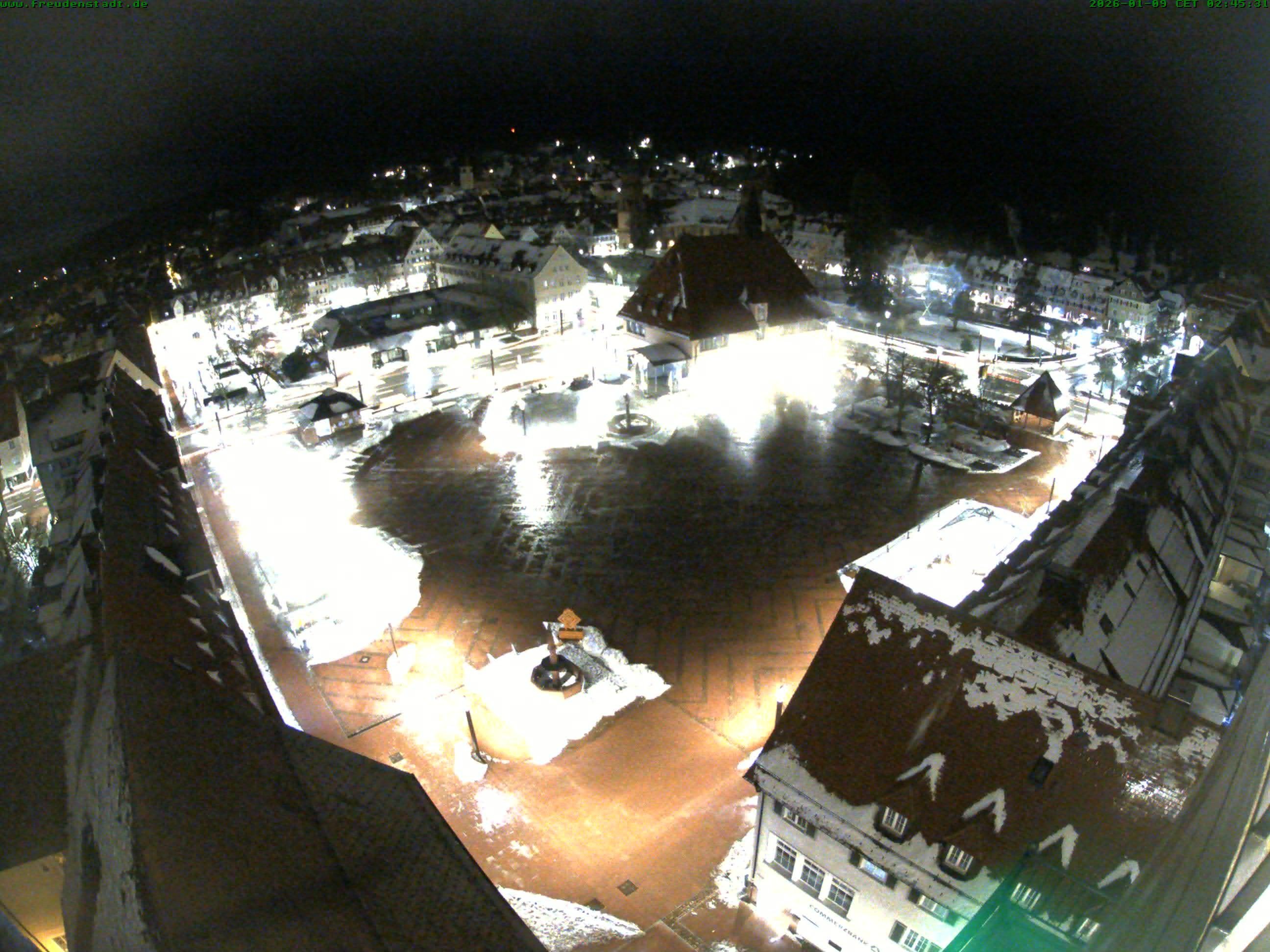 Archived image Webcam Freudenstadt city - View Market place