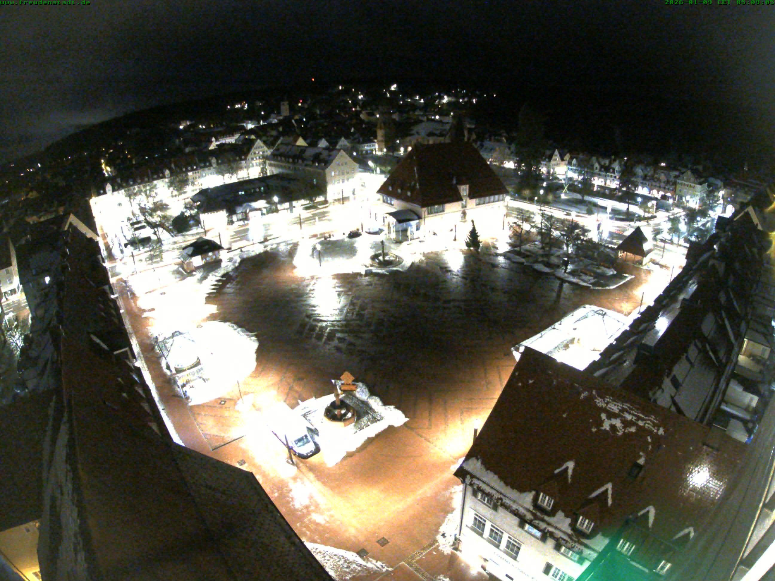 Archived image Webcam Freudenstadt city - View Market place