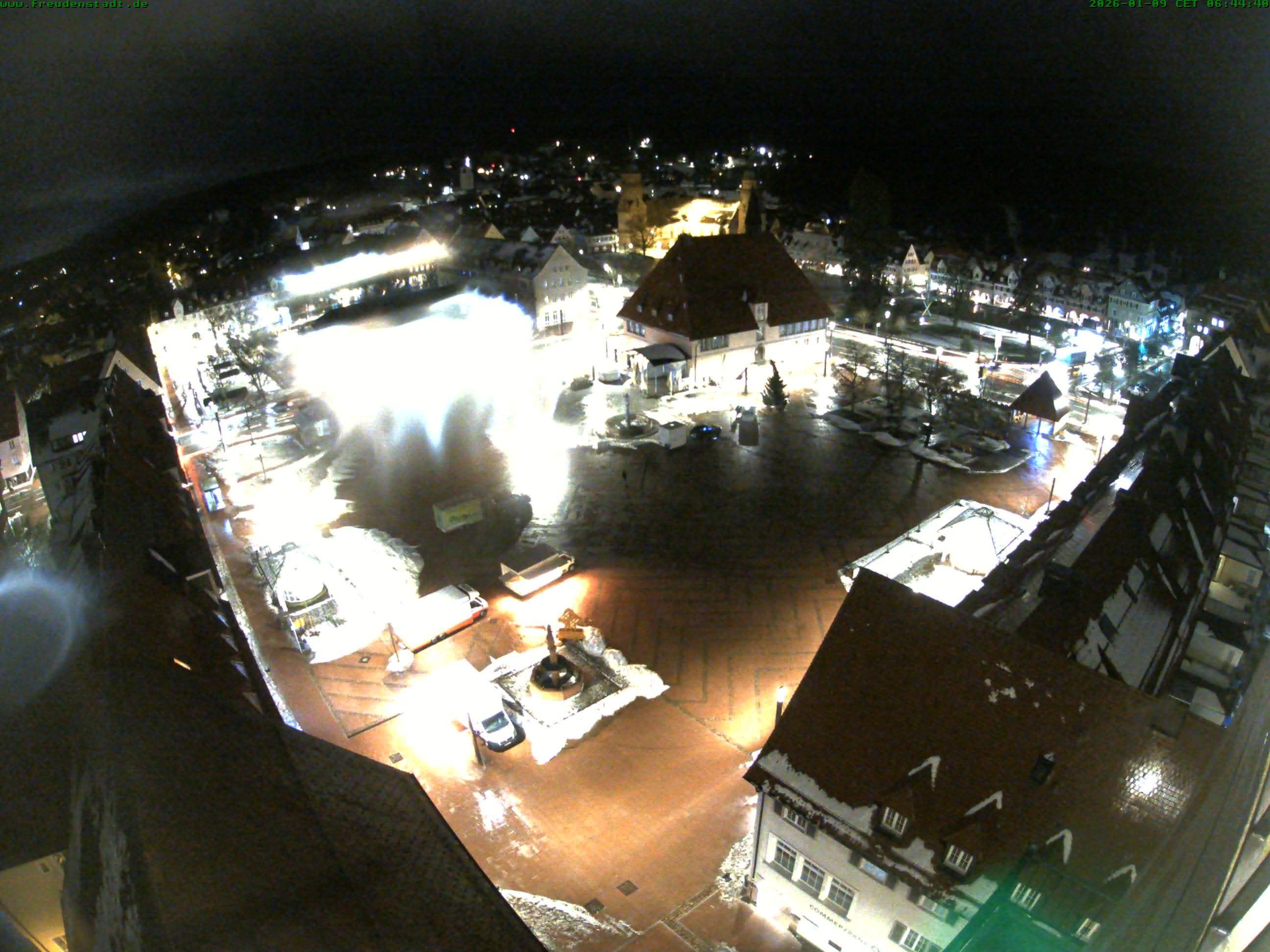 Archived image Webcam Freudenstadt city - View Market place