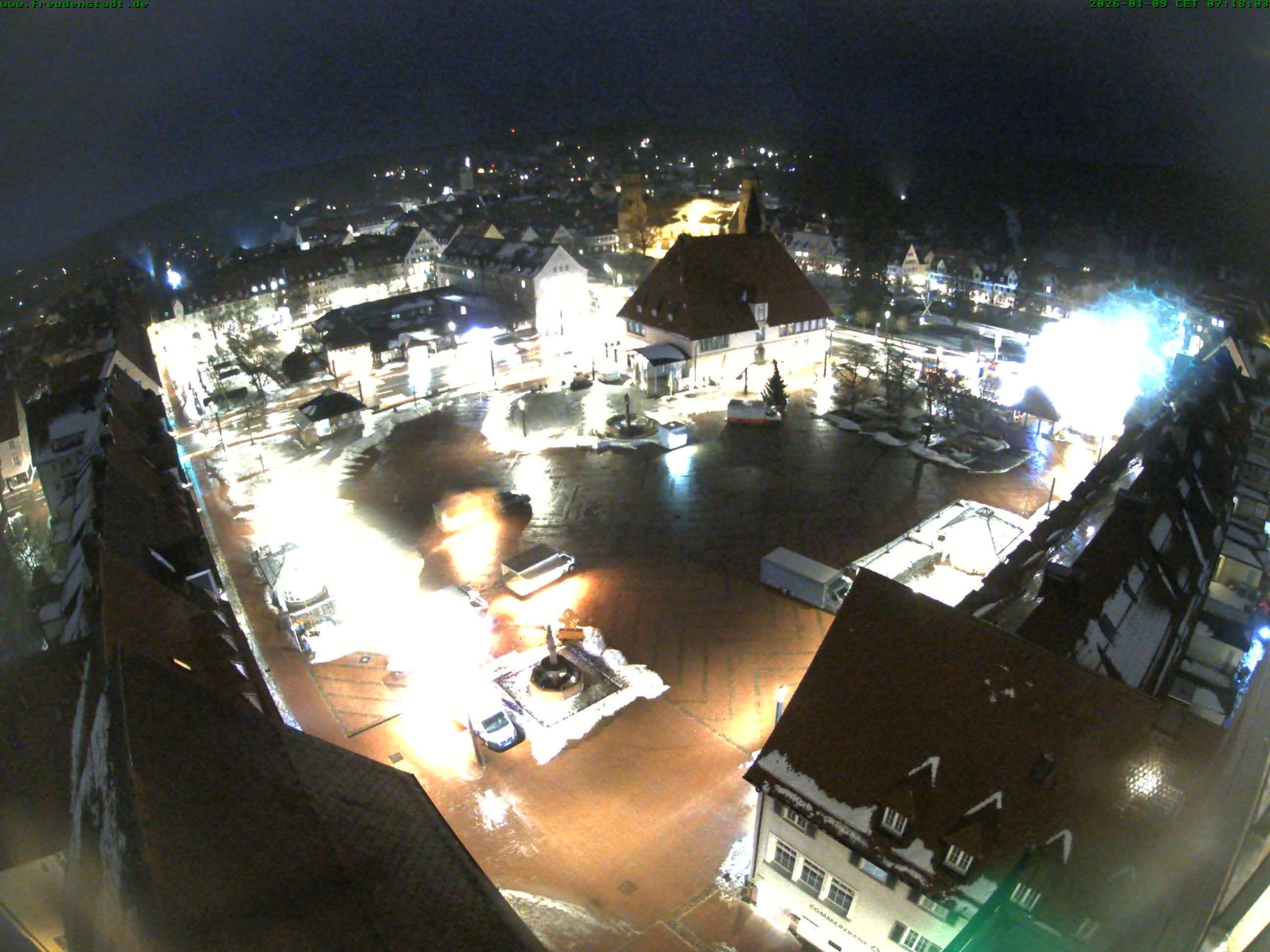 Archived image Webcam Freudenstadt city - View Market place