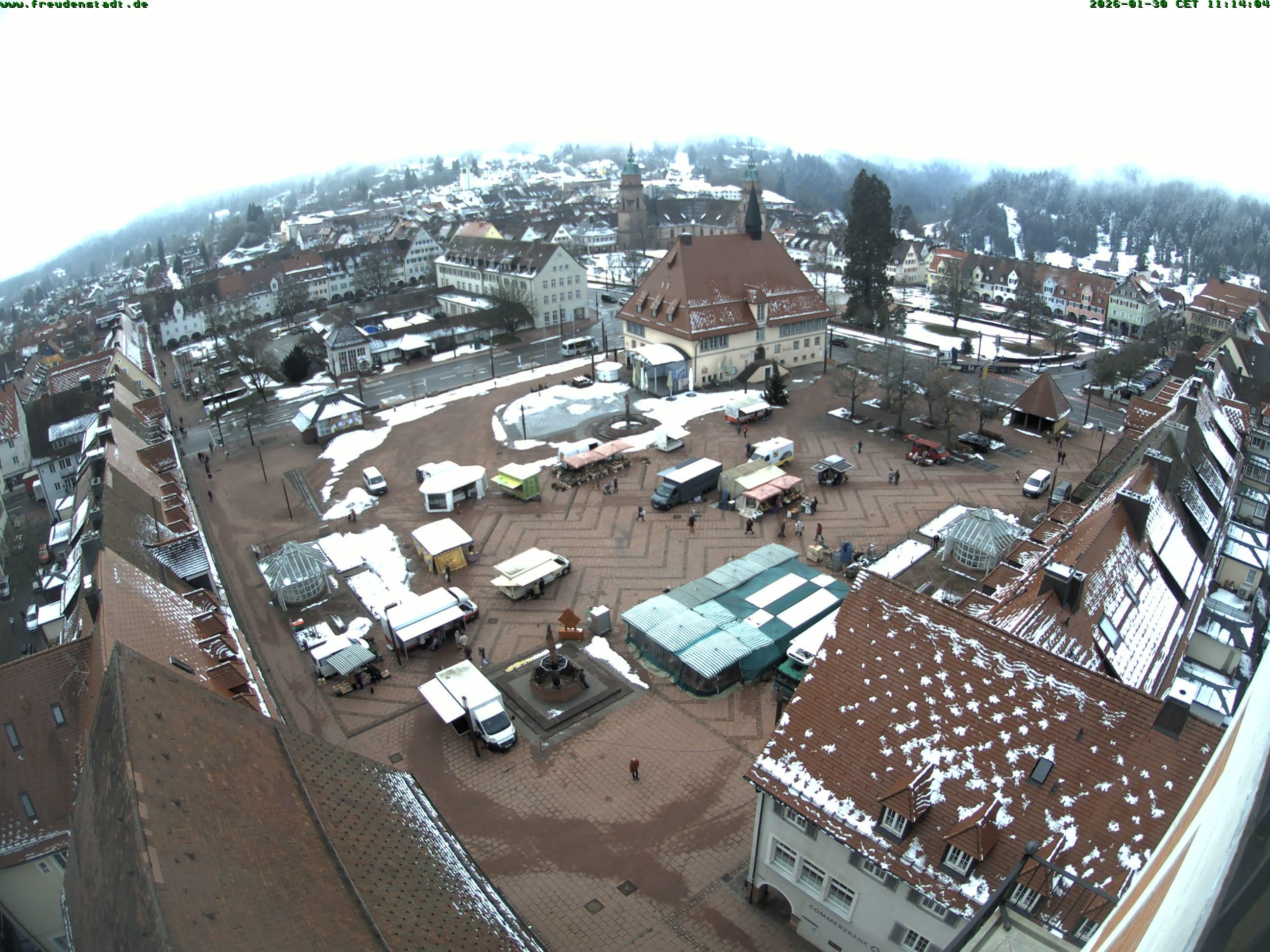 Archiv Foto Freudenstadt - Webcam Marktplatz