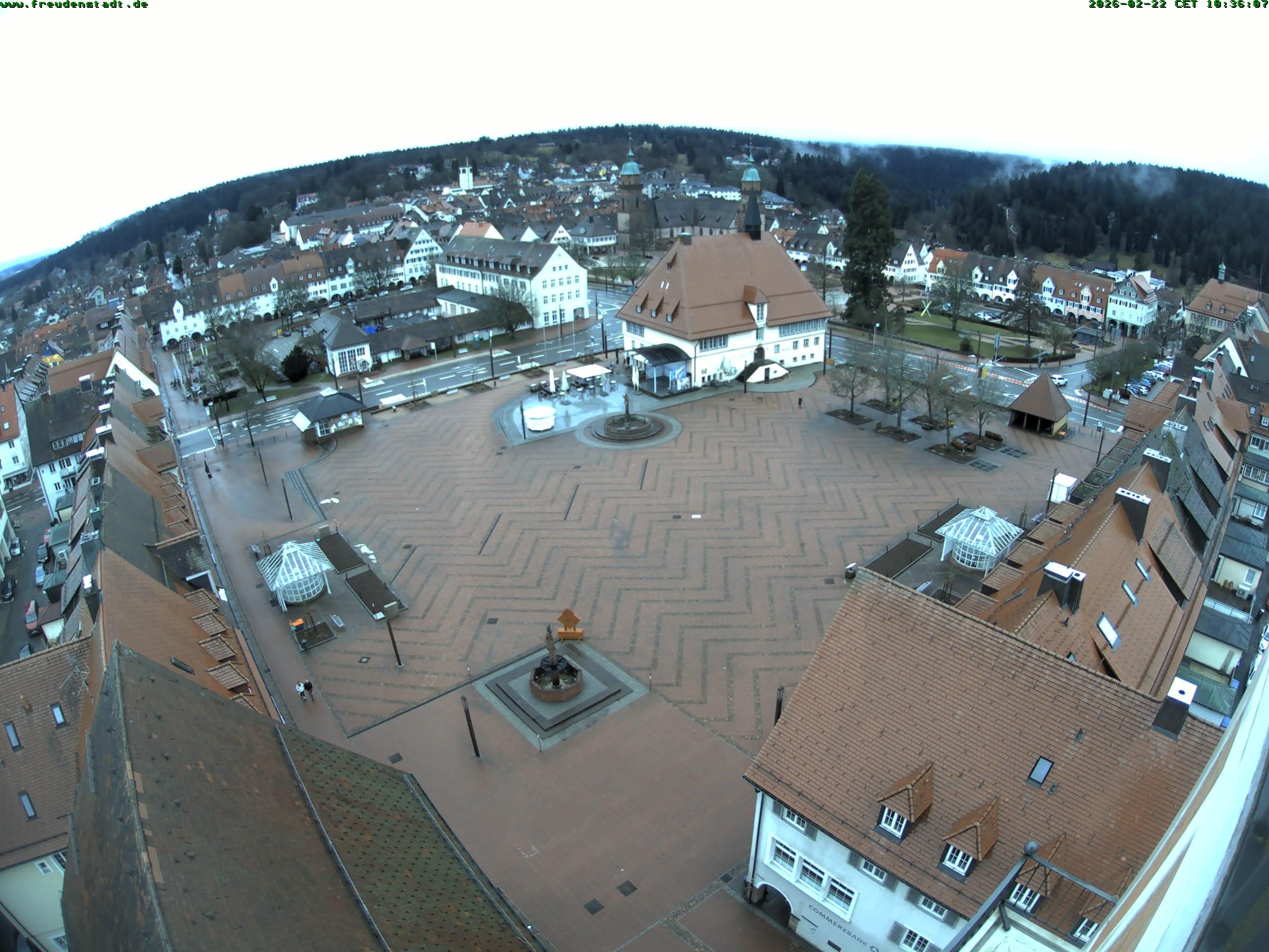 Archiv Foto Freudenstadt - Webcam Marktplatz