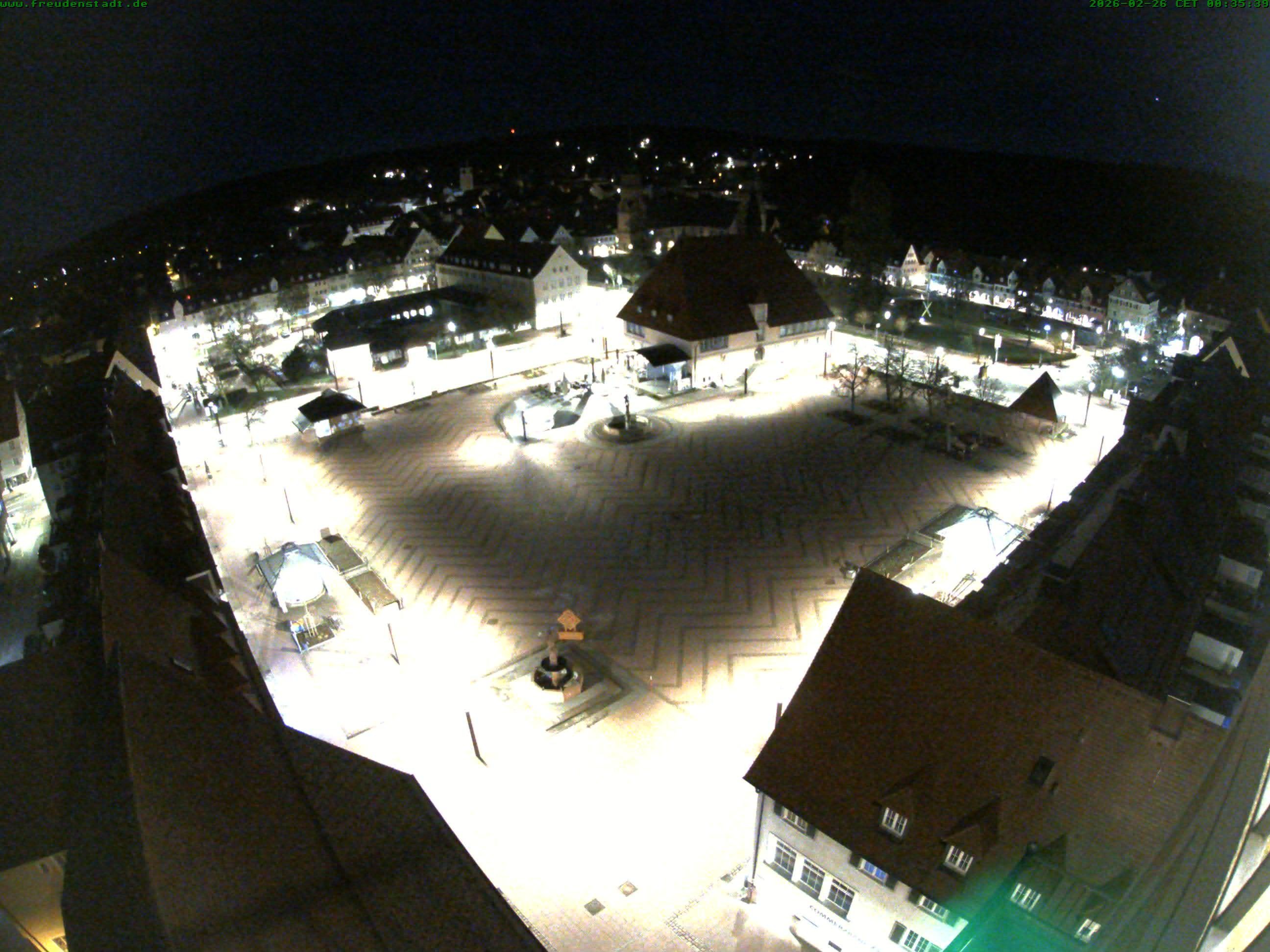 Archived image Webcam Freudenstadt city - View Market place
