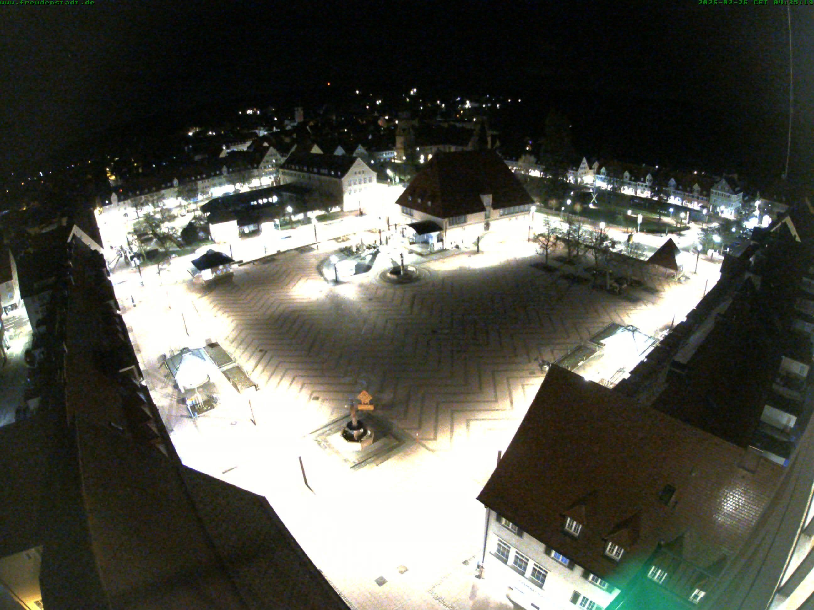 Archived image Webcam Freudenstadt city - View Market place