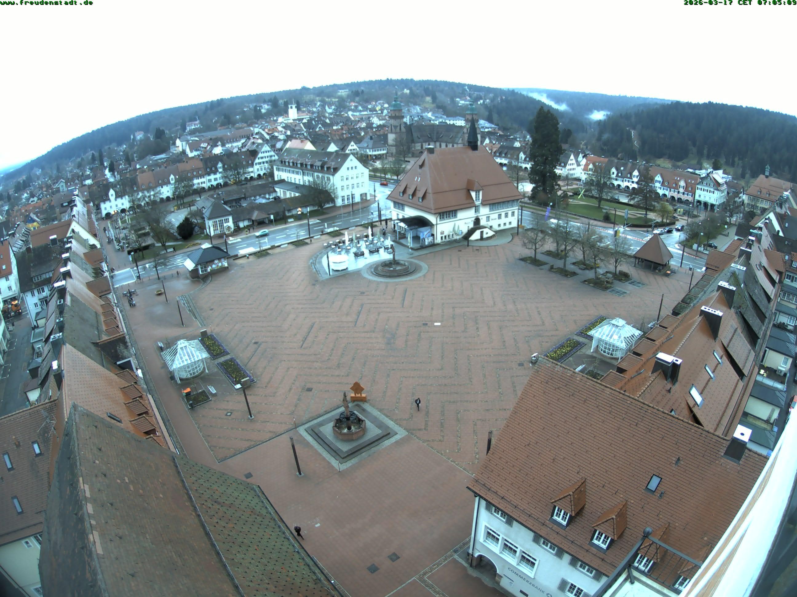 Archiv Foto Freudenstadt - Webcam Marktplatz