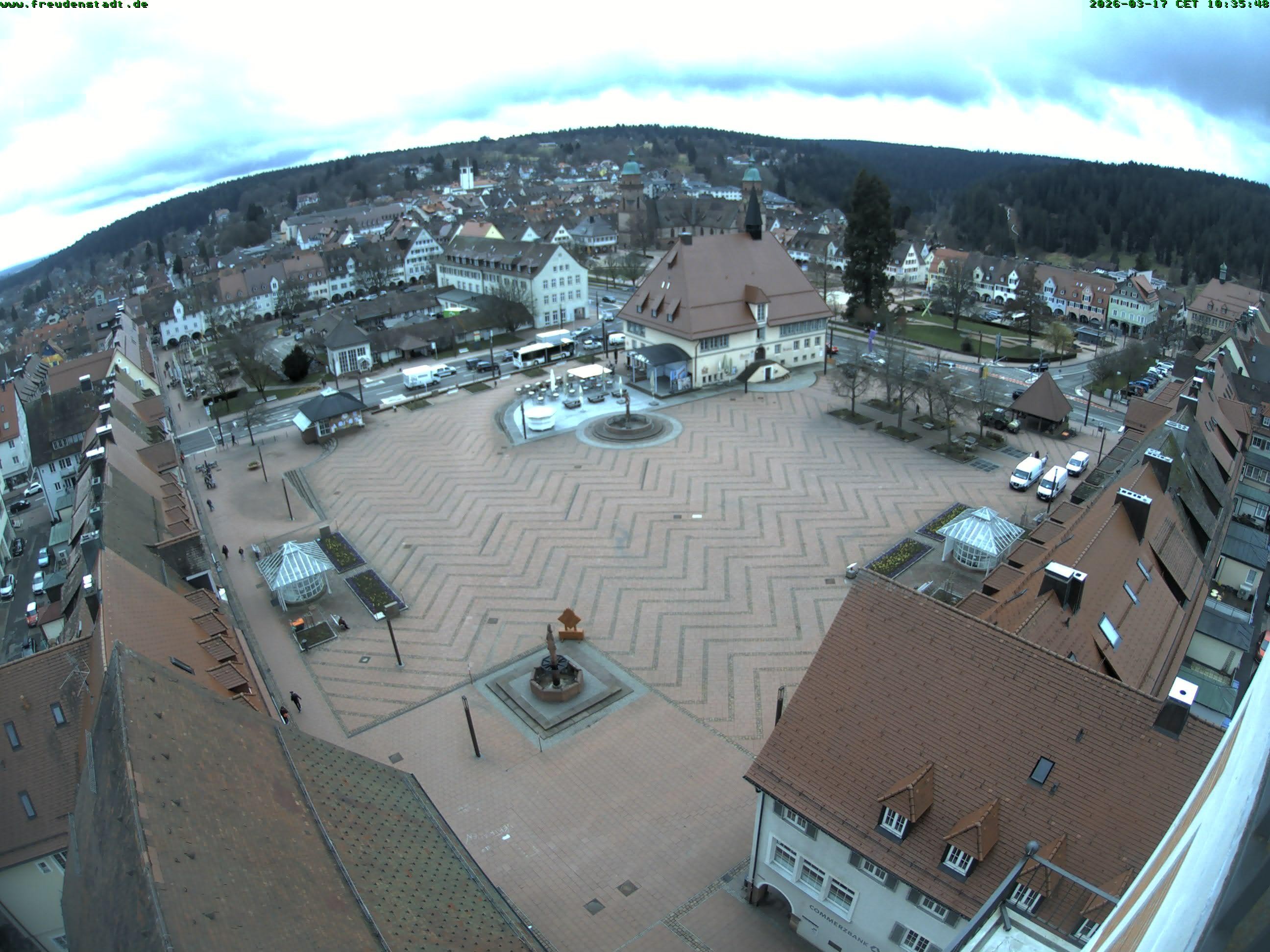 Archiv Foto Freudenstadt - Webcam Marktplatz