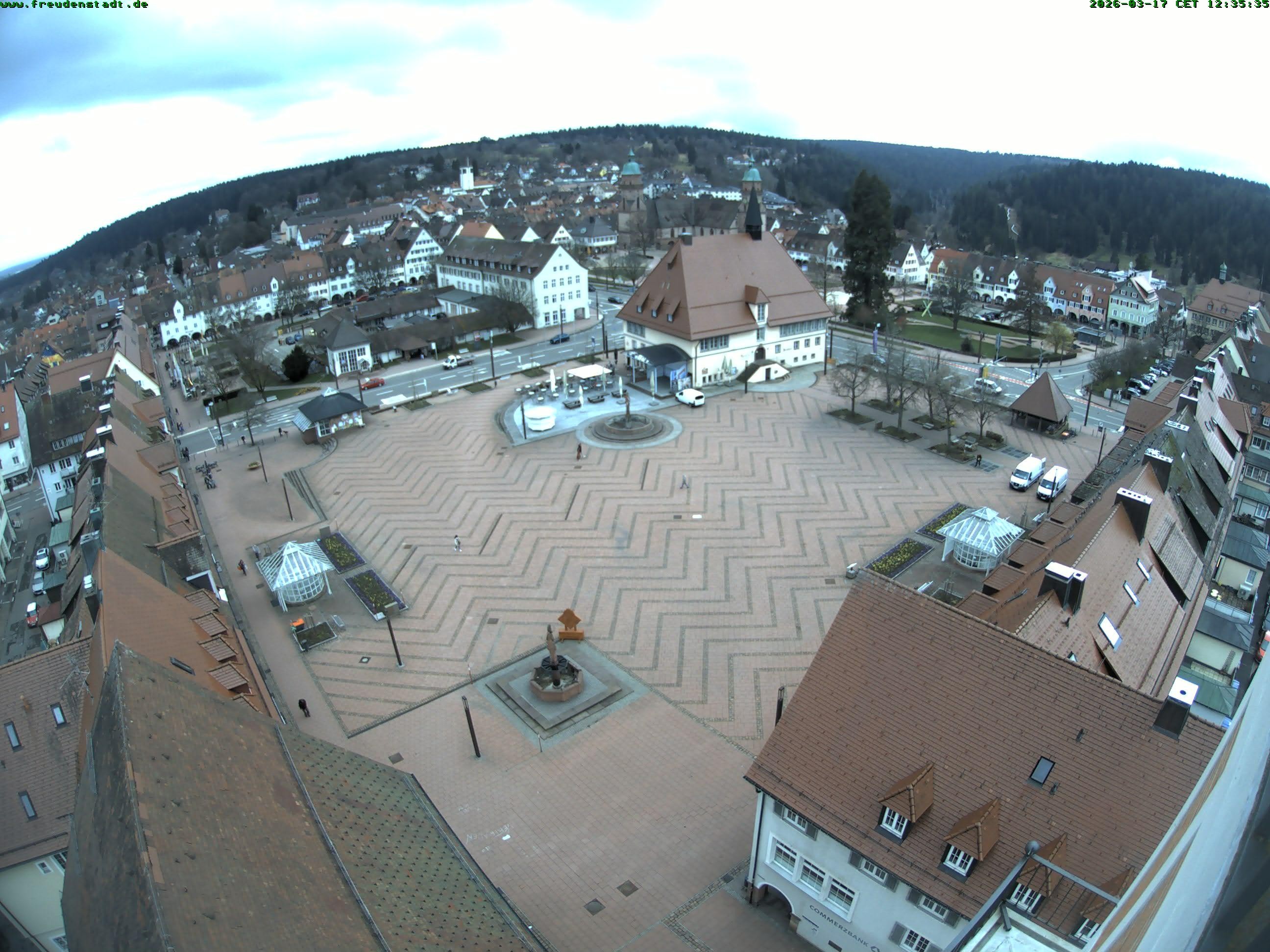 Archiv Foto Freudenstadt - Webcam Marktplatz