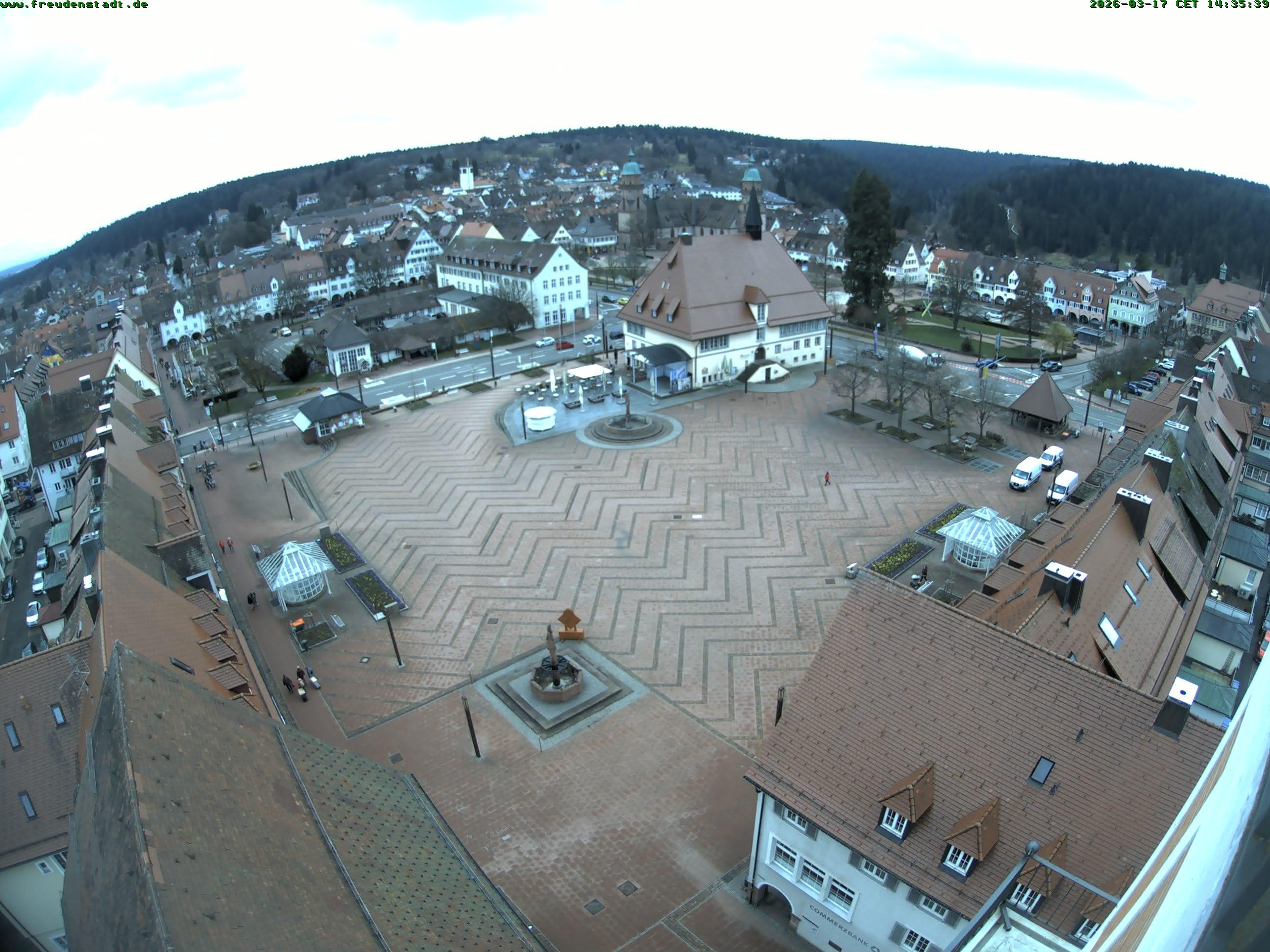 Archiv Foto Freudenstadt - Webcam Marktplatz