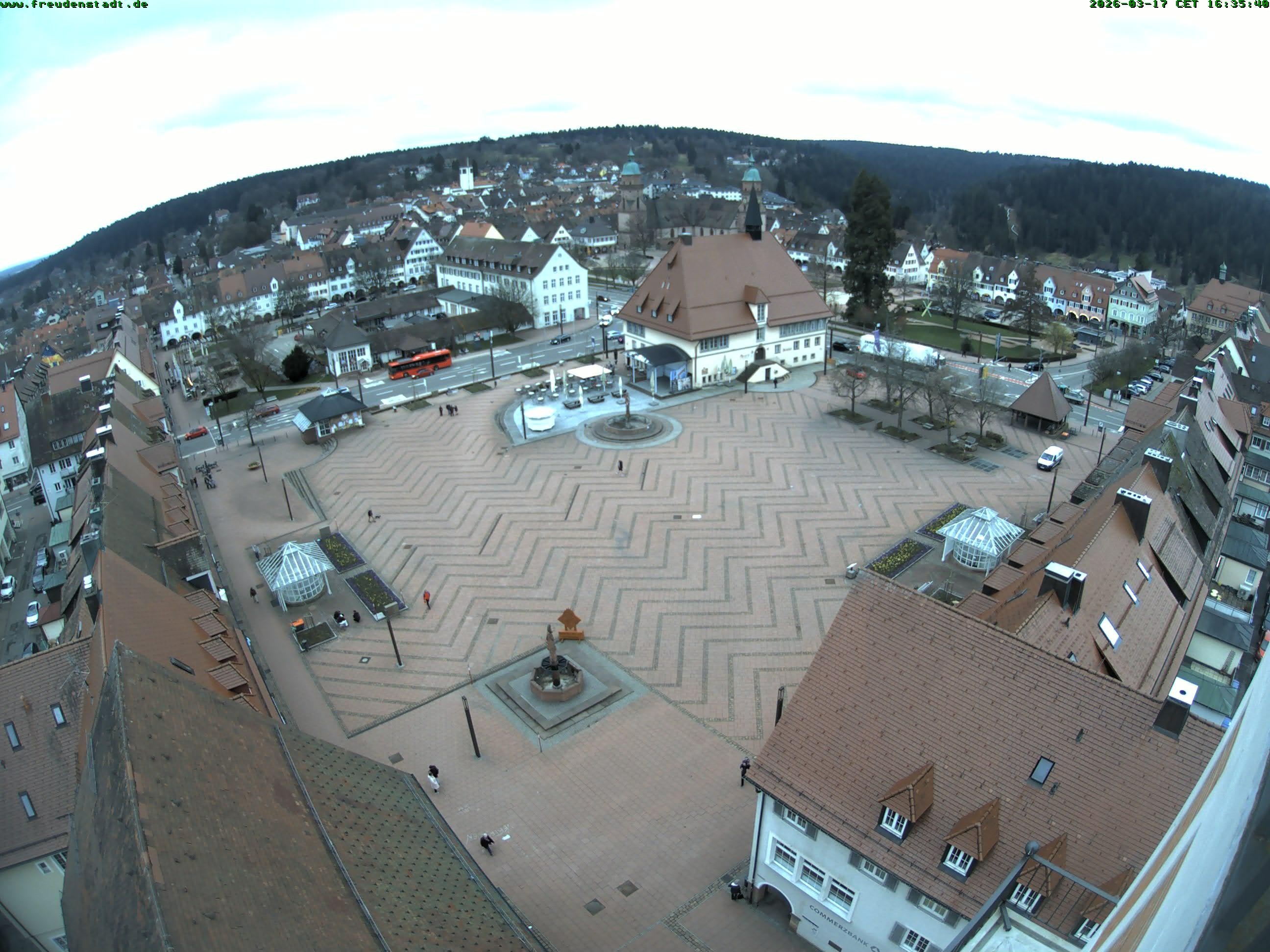 Archiv Foto Freudenstadt - Webcam Marktplatz