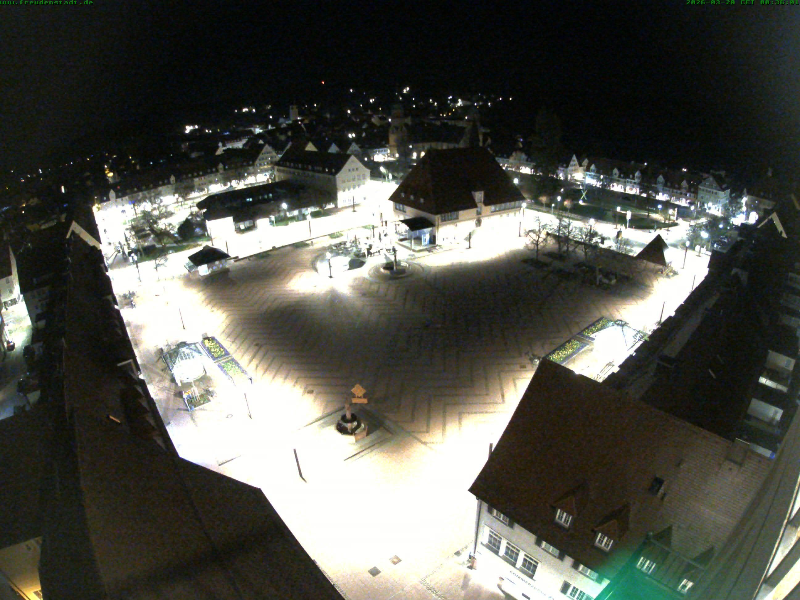 Archived image Webcam Freudenstadt city - View Market place