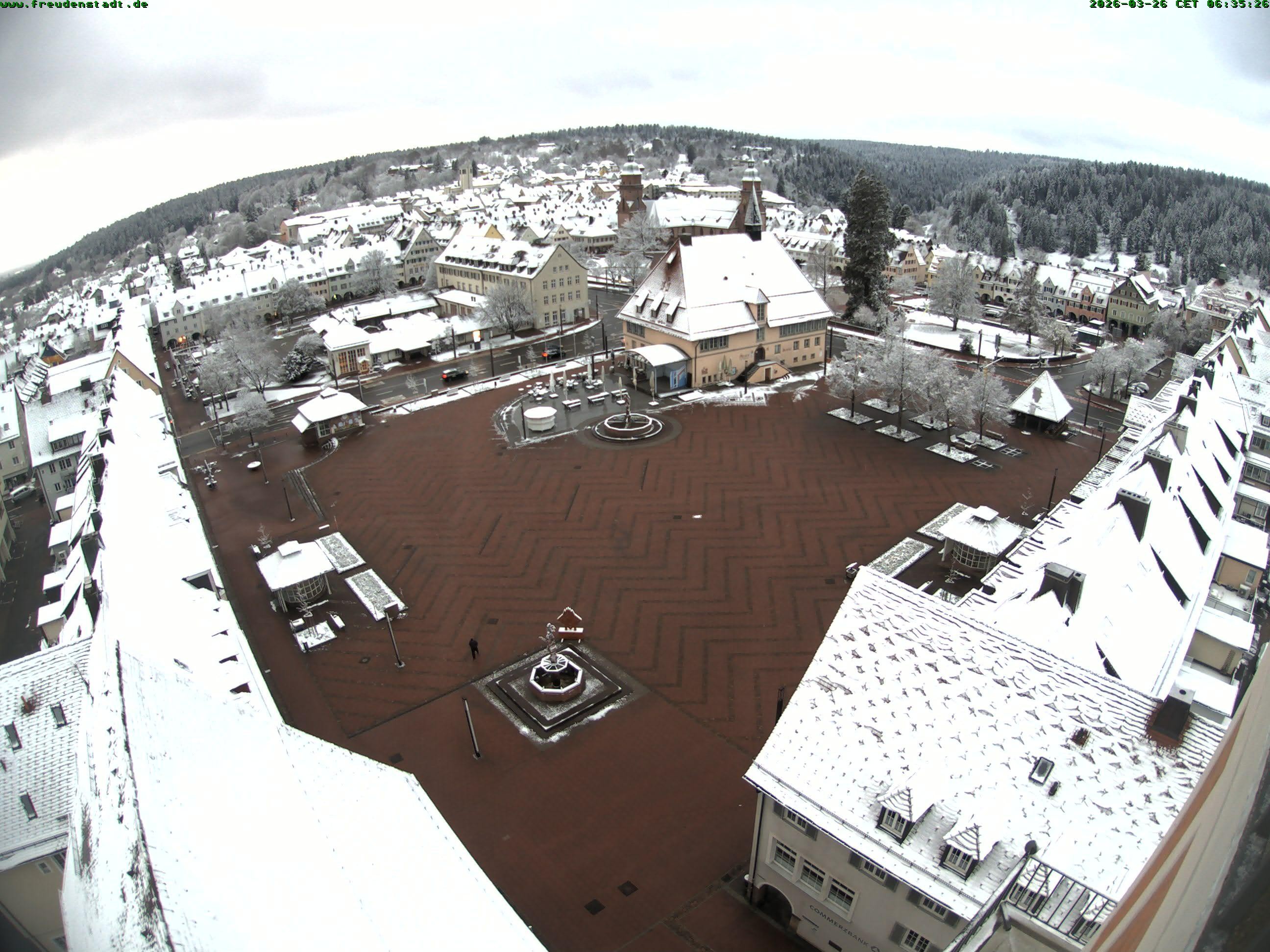 Archiv Foto Freudenstadt - Webcam Marktplatz