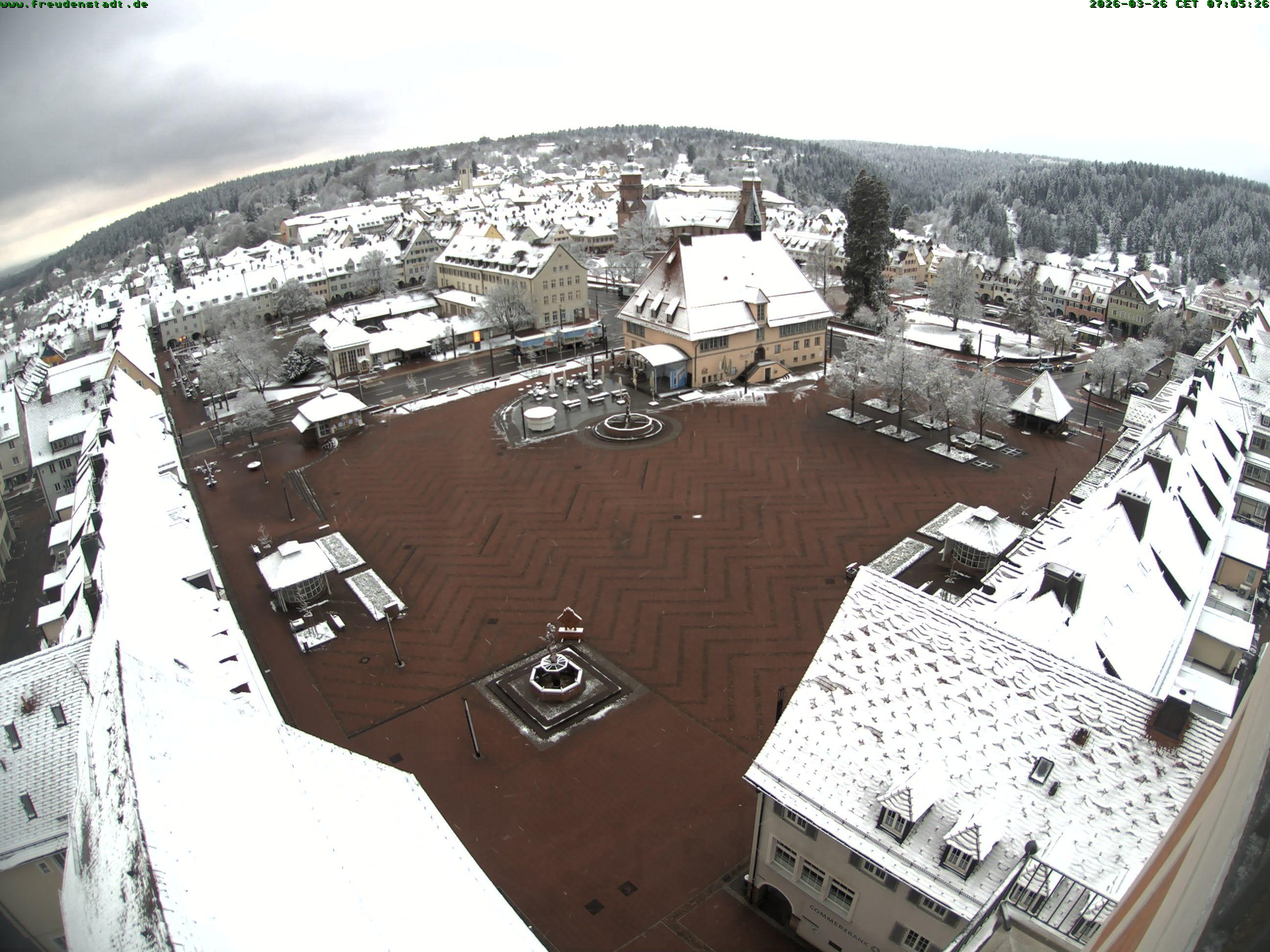 Archiv Foto Freudenstadt - Webcam Marktplatz