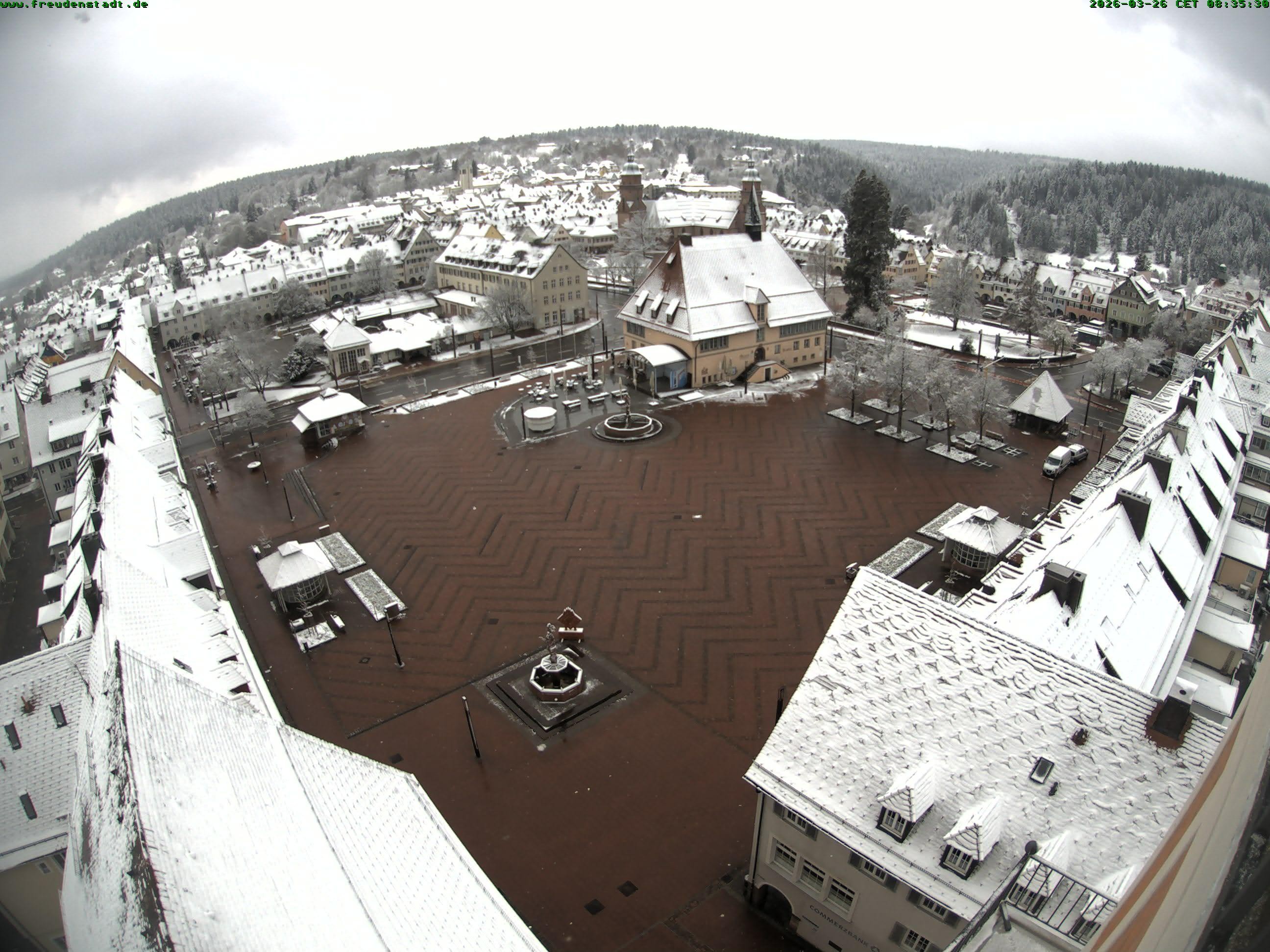 Archiv Foto Freudenstadt - Webcam Marktplatz