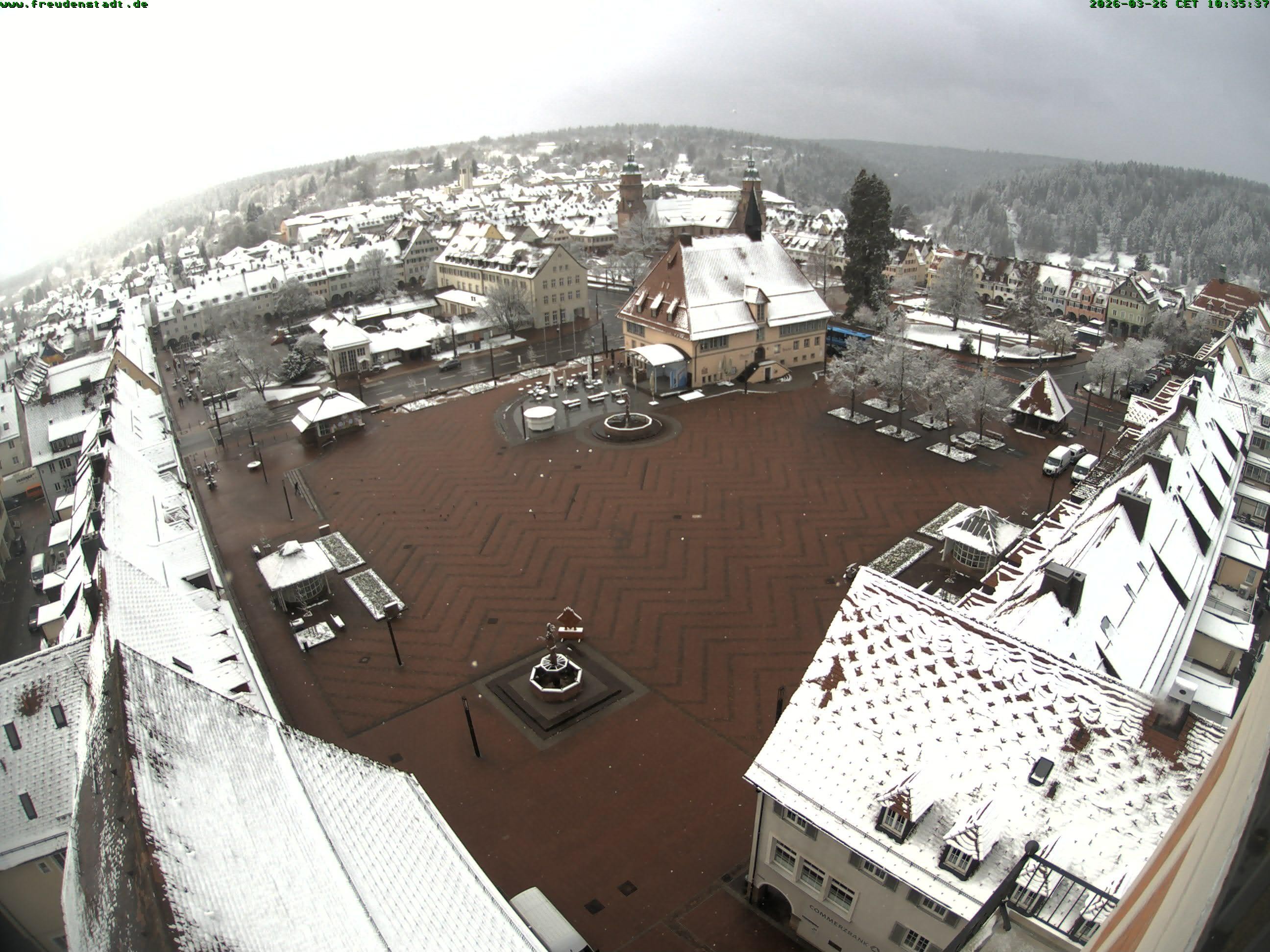 Archiv Foto Freudenstadt - Webcam Marktplatz