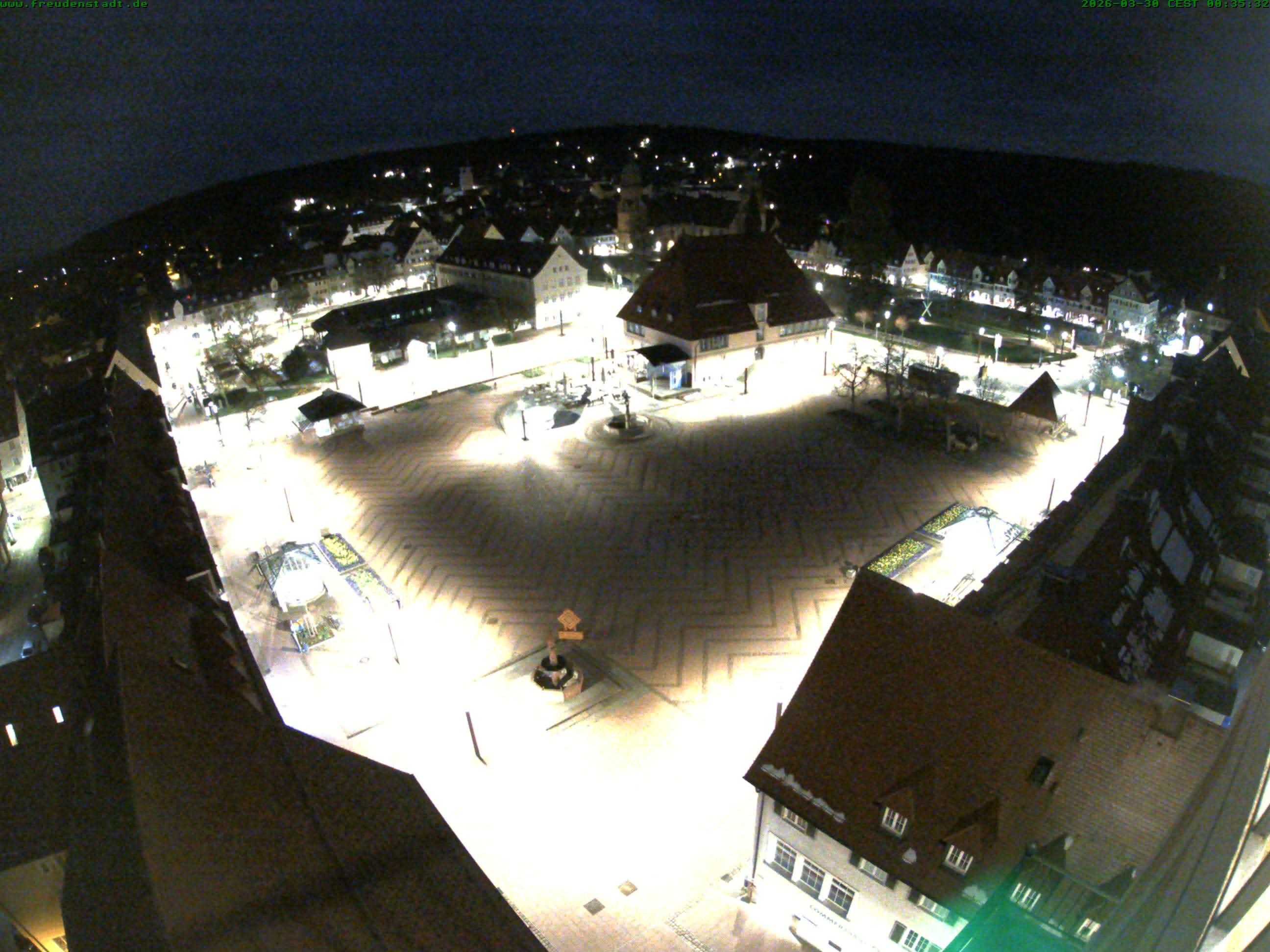 Archived image Webcam Freudenstadt city - View Market place