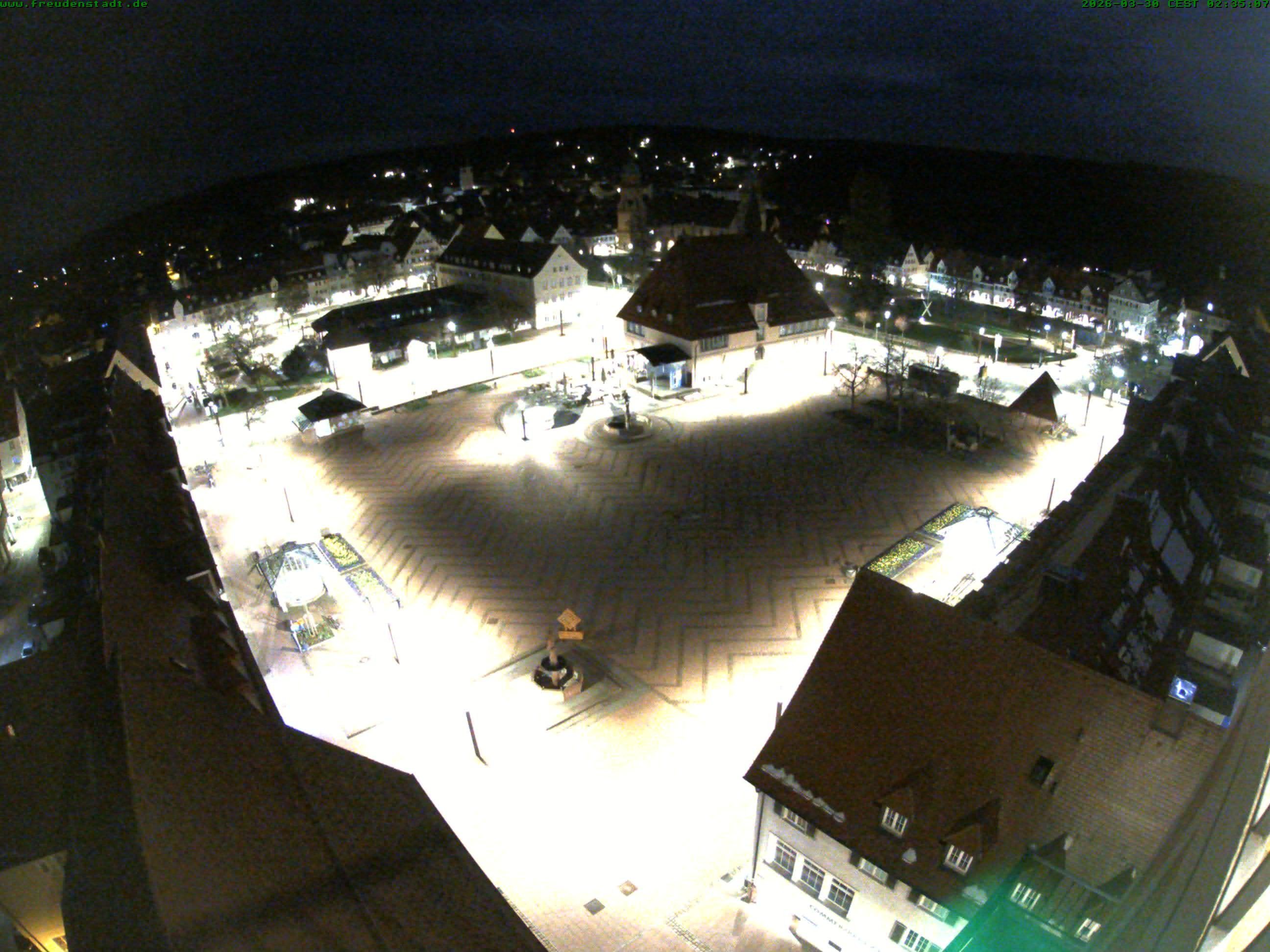 Archived image Webcam Freudenstadt city - View Market place