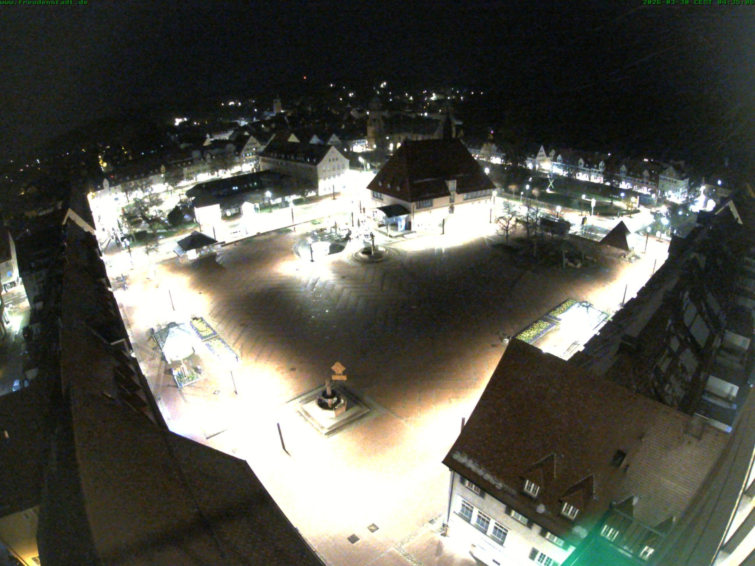 Archived image Webcam Freudenstadt city - View Market place