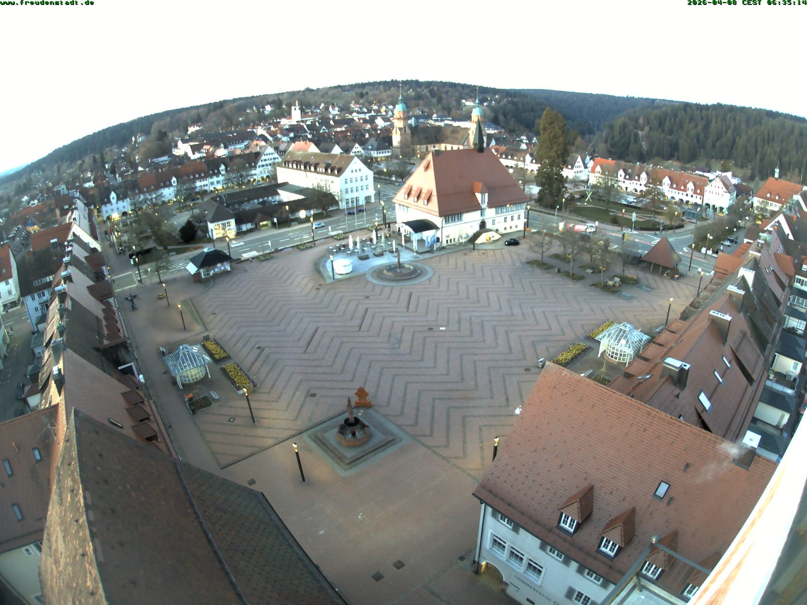 Archiv Foto Freudenstadt - Webcam Marktplatz