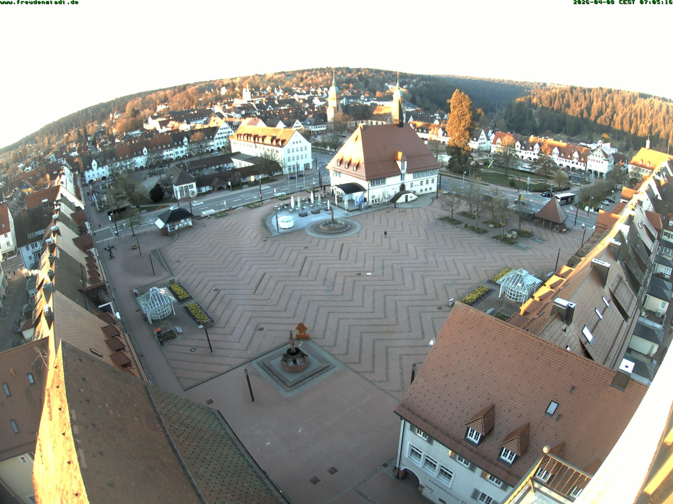 Archiv Foto Freudenstadt - Webcam Marktplatz