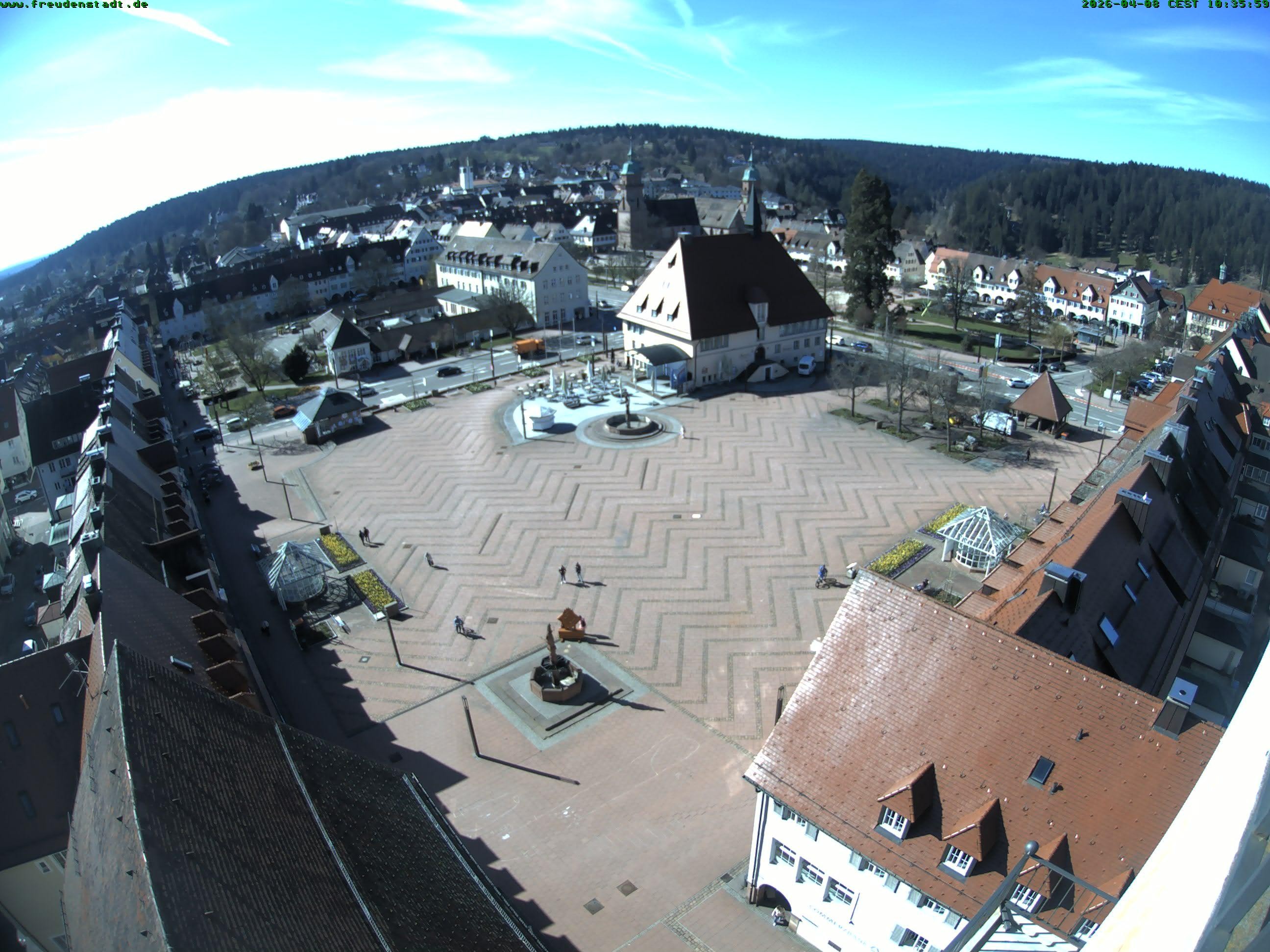 Archiv Foto Freudenstadt - Webcam Marktplatz