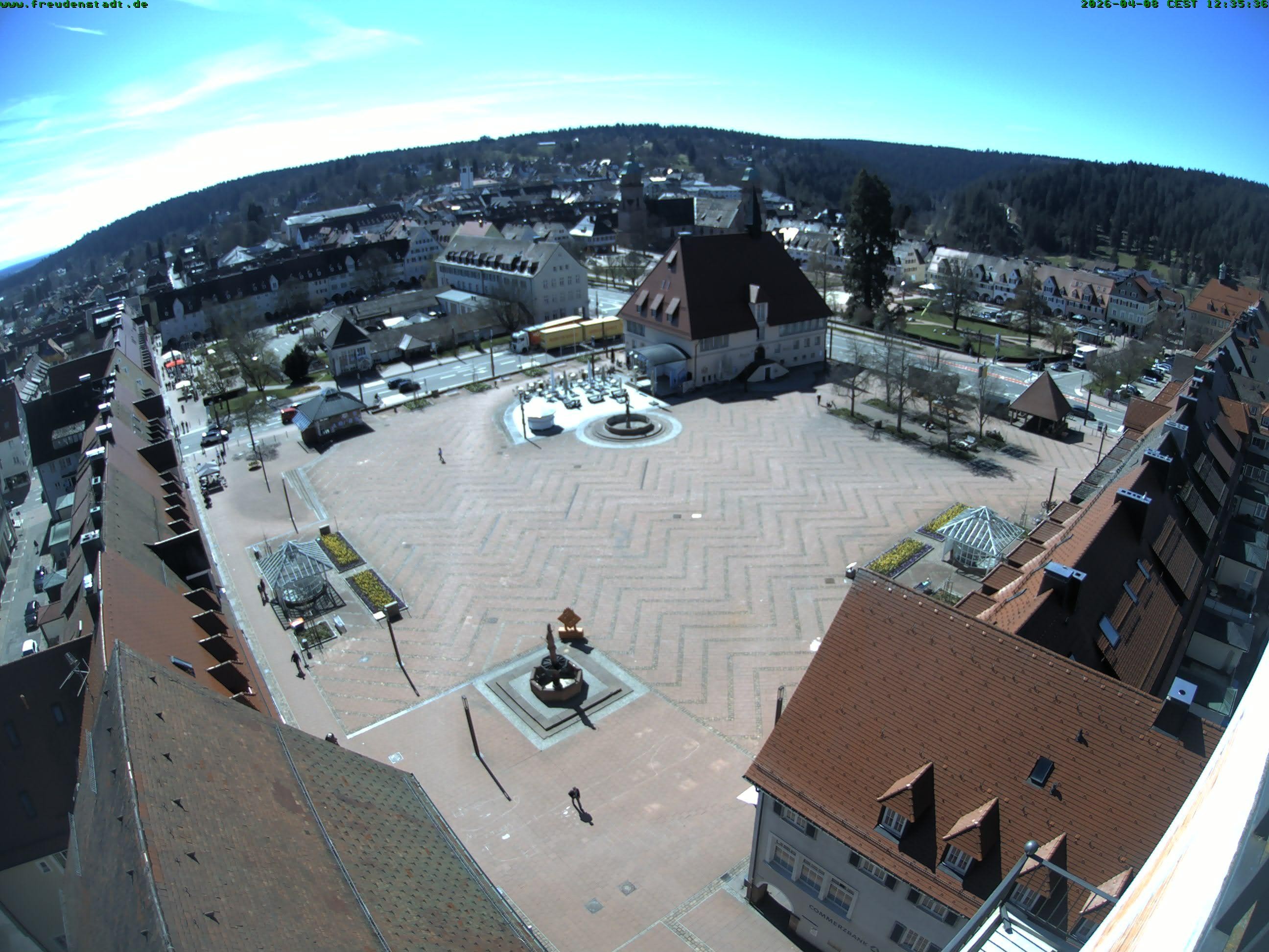 Archiv Foto Freudenstadt - Webcam Marktplatz