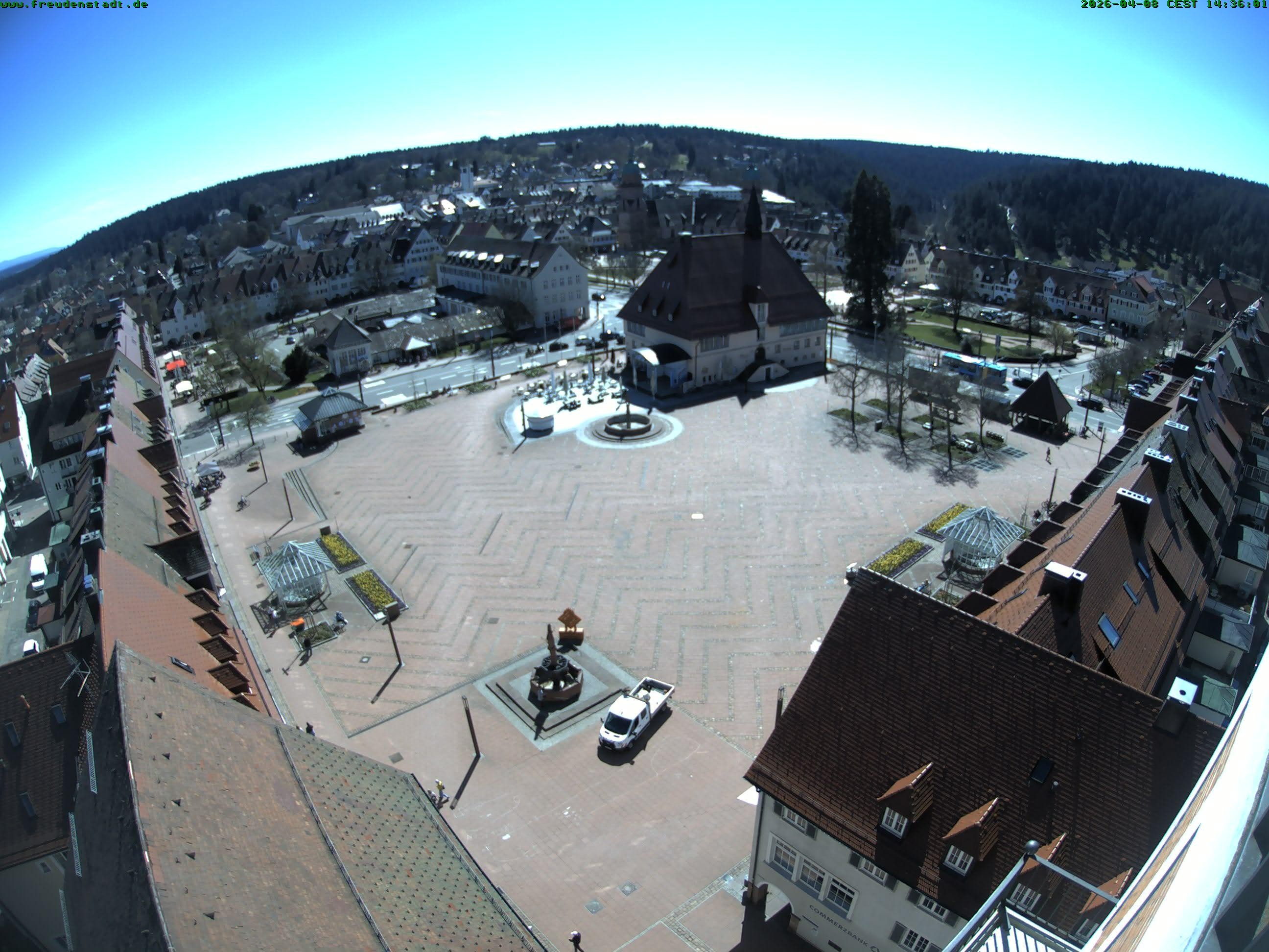Archiv Foto Freudenstadt - Webcam Marktplatz