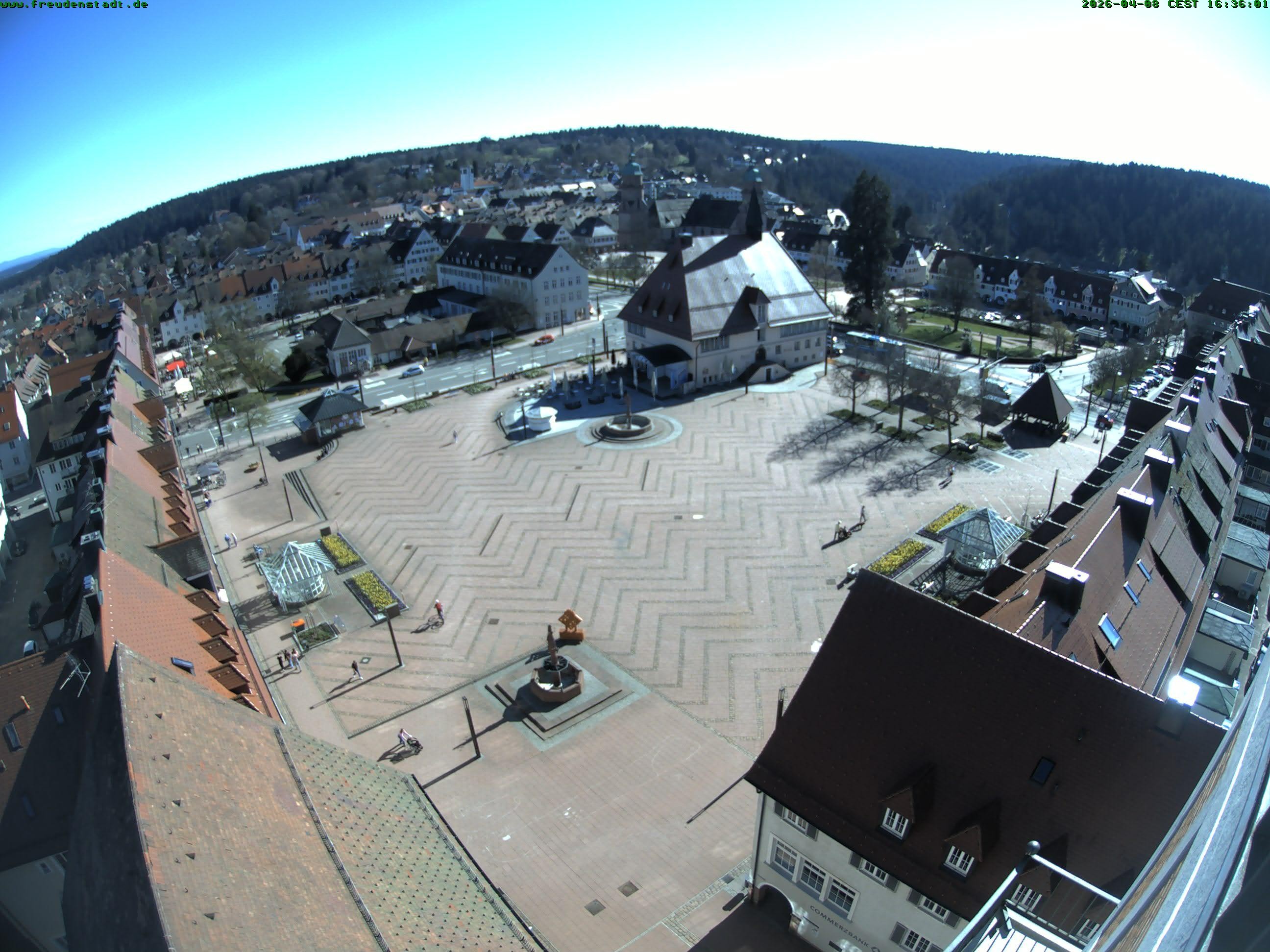 Archiv Foto Freudenstadt - Webcam Marktplatz