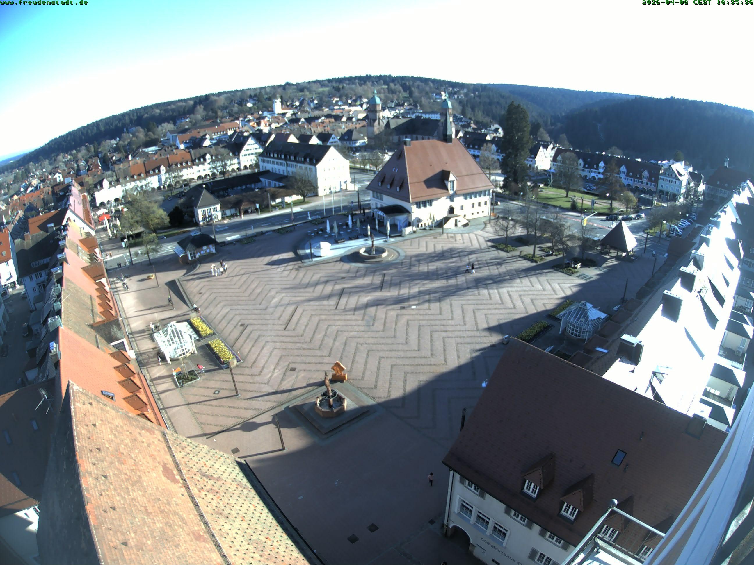 Archiv Foto Freudenstadt - Webcam Marktplatz