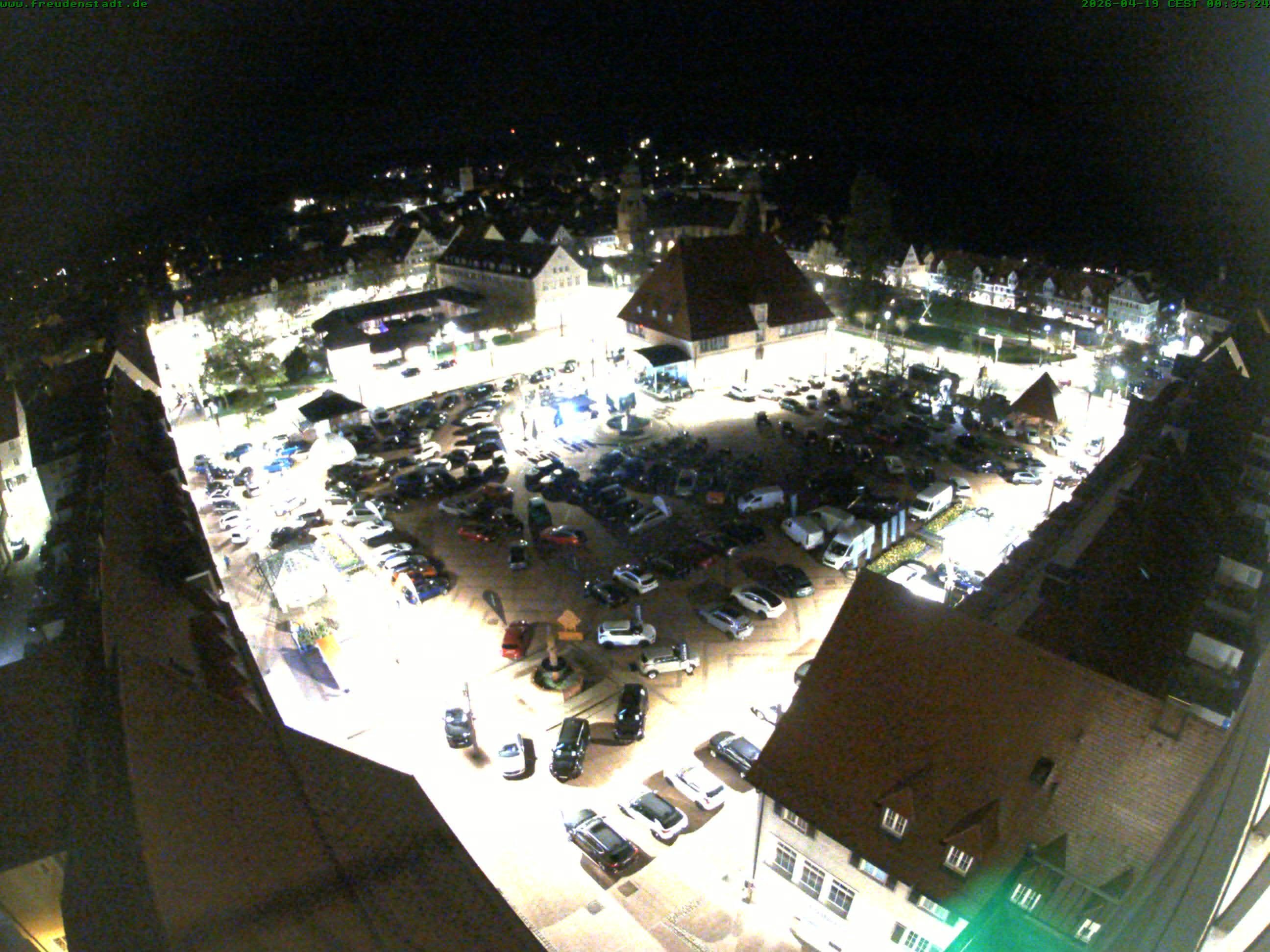 Archived image Webcam Freudenstadt city - View Market place