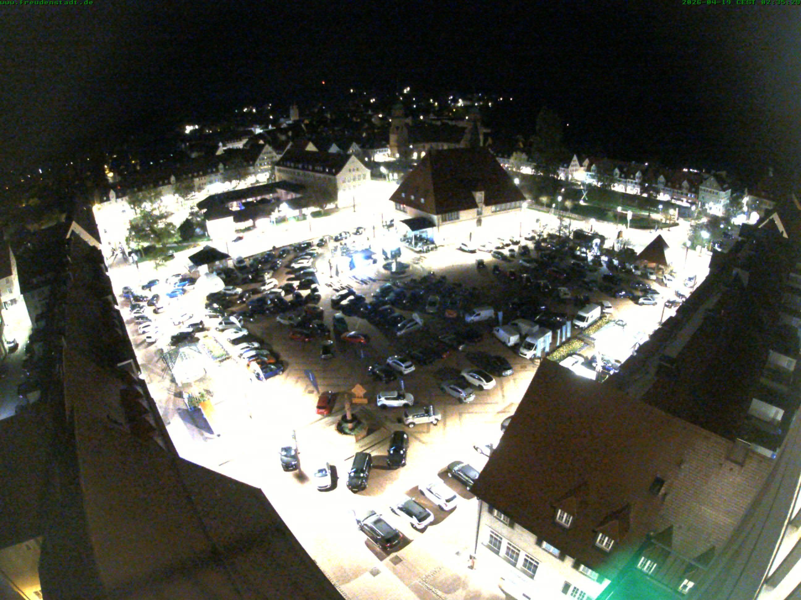 Archived image Webcam Freudenstadt city - View Market place