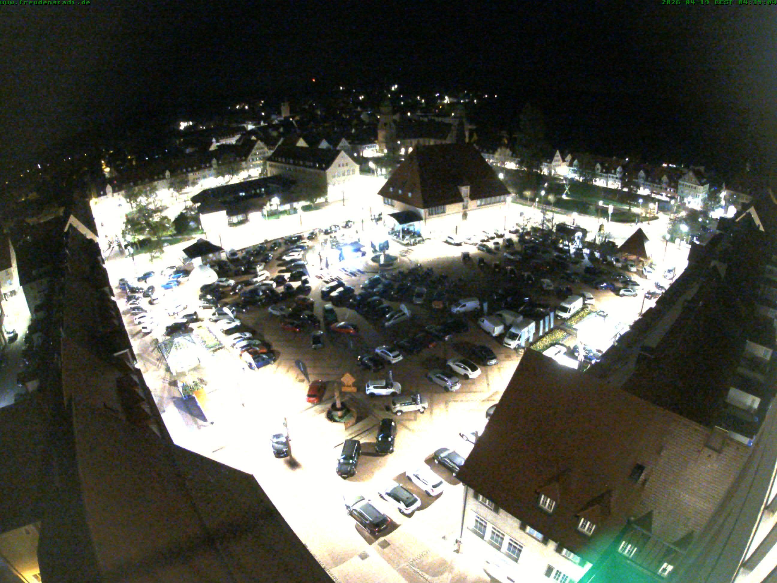 Archived image Webcam Freudenstadt city - View Market place
