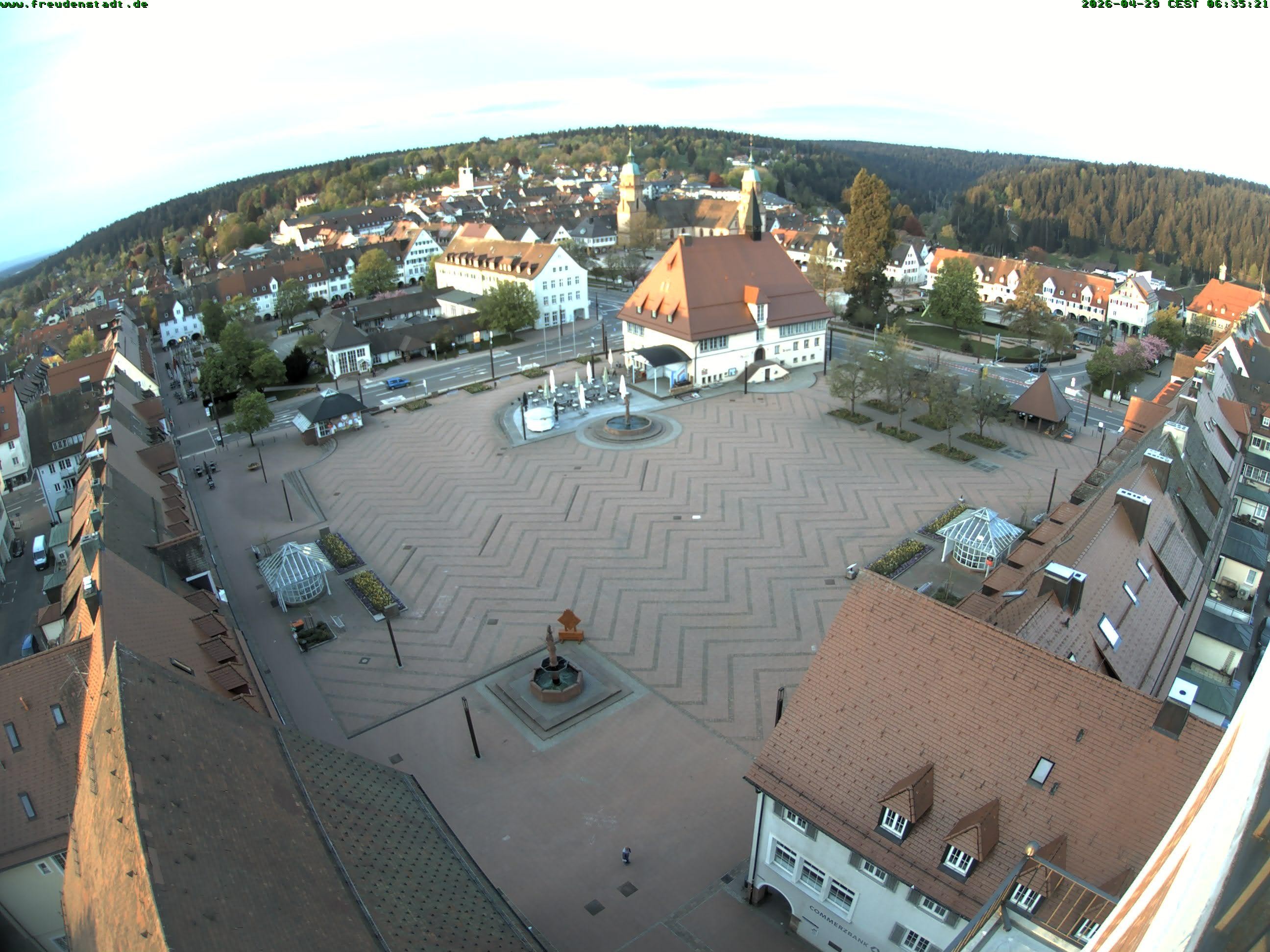 Archiv Foto Freudenstadt - Webcam Marktplatz