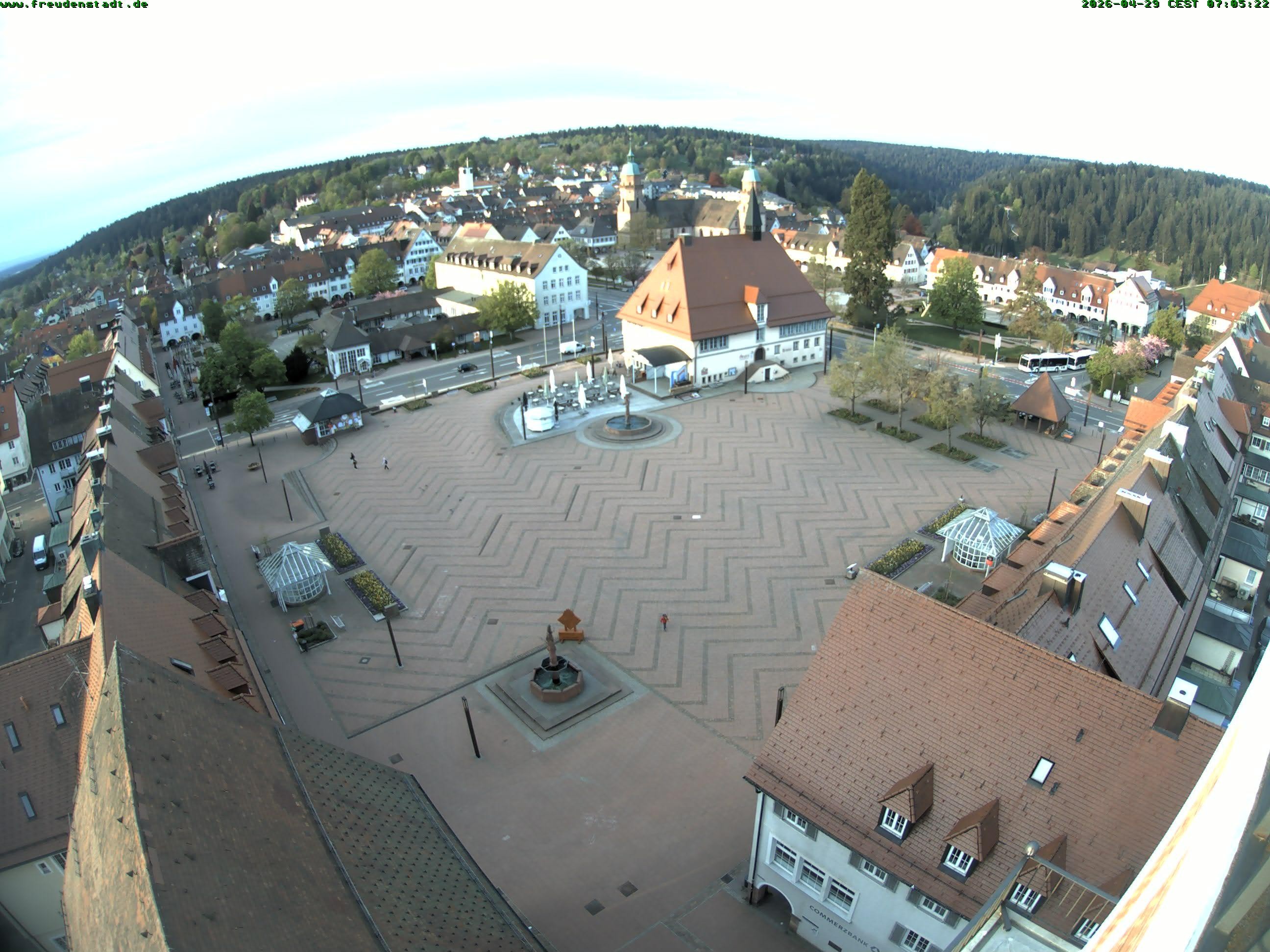 Archiv Foto Freudenstadt - Webcam Marktplatz