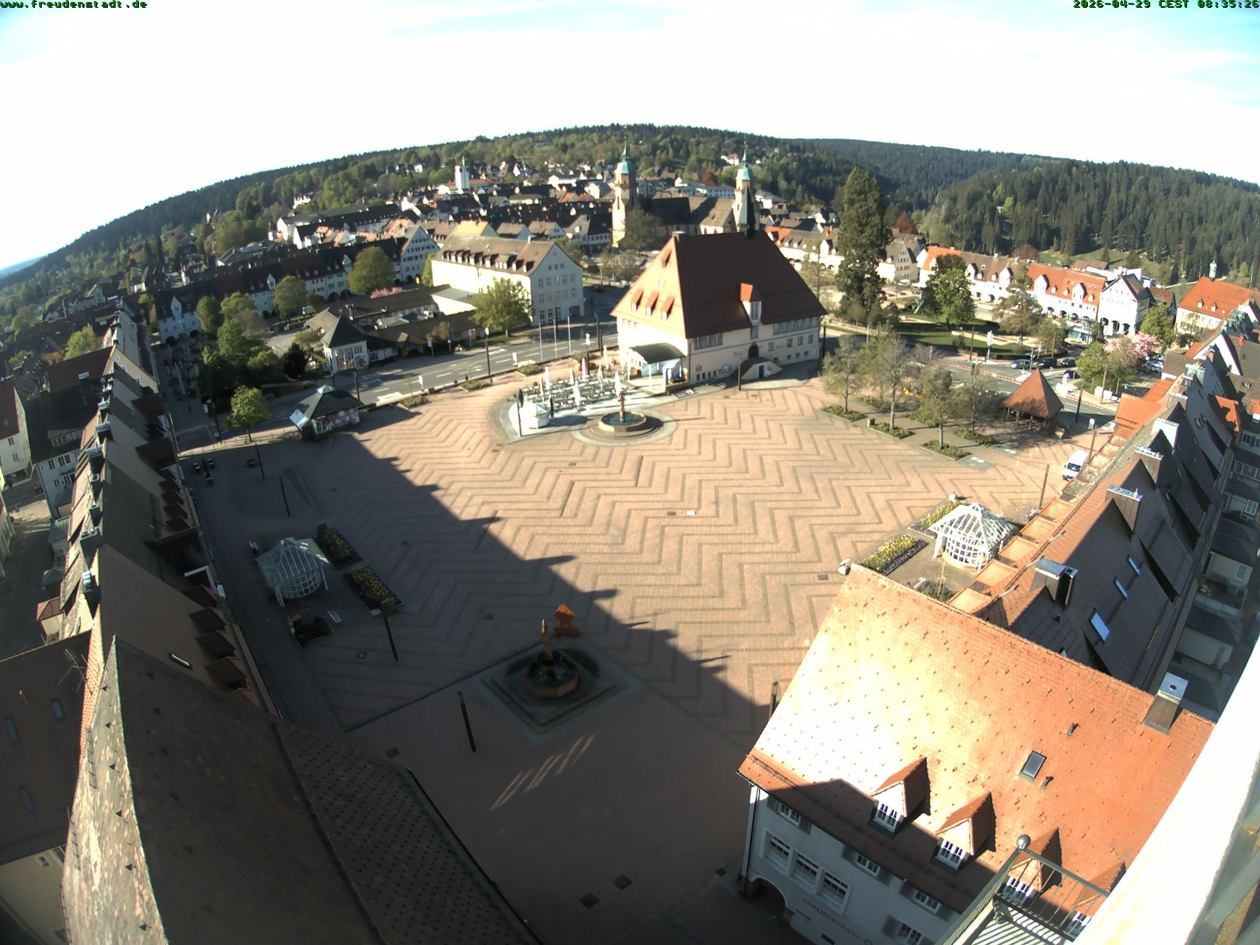 Archiv Foto Freudenstadt - Webcam Marktplatz