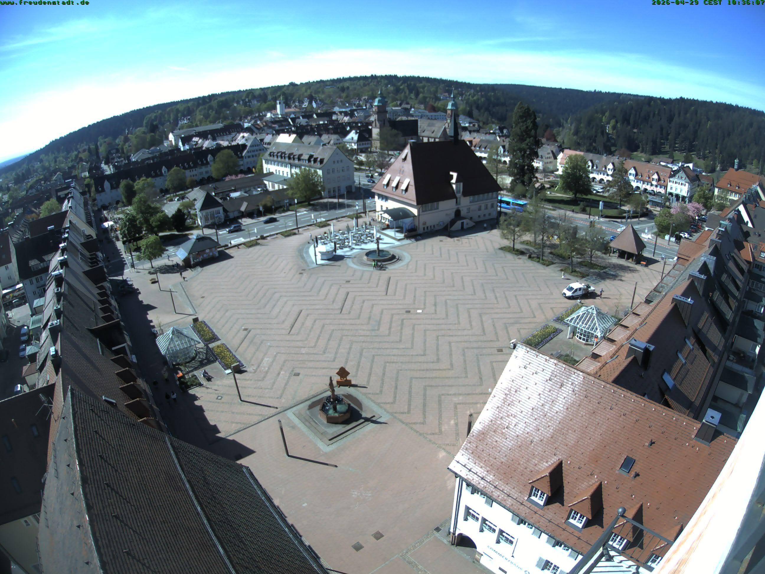 Archiv Foto Freudenstadt - Webcam Marktplatz