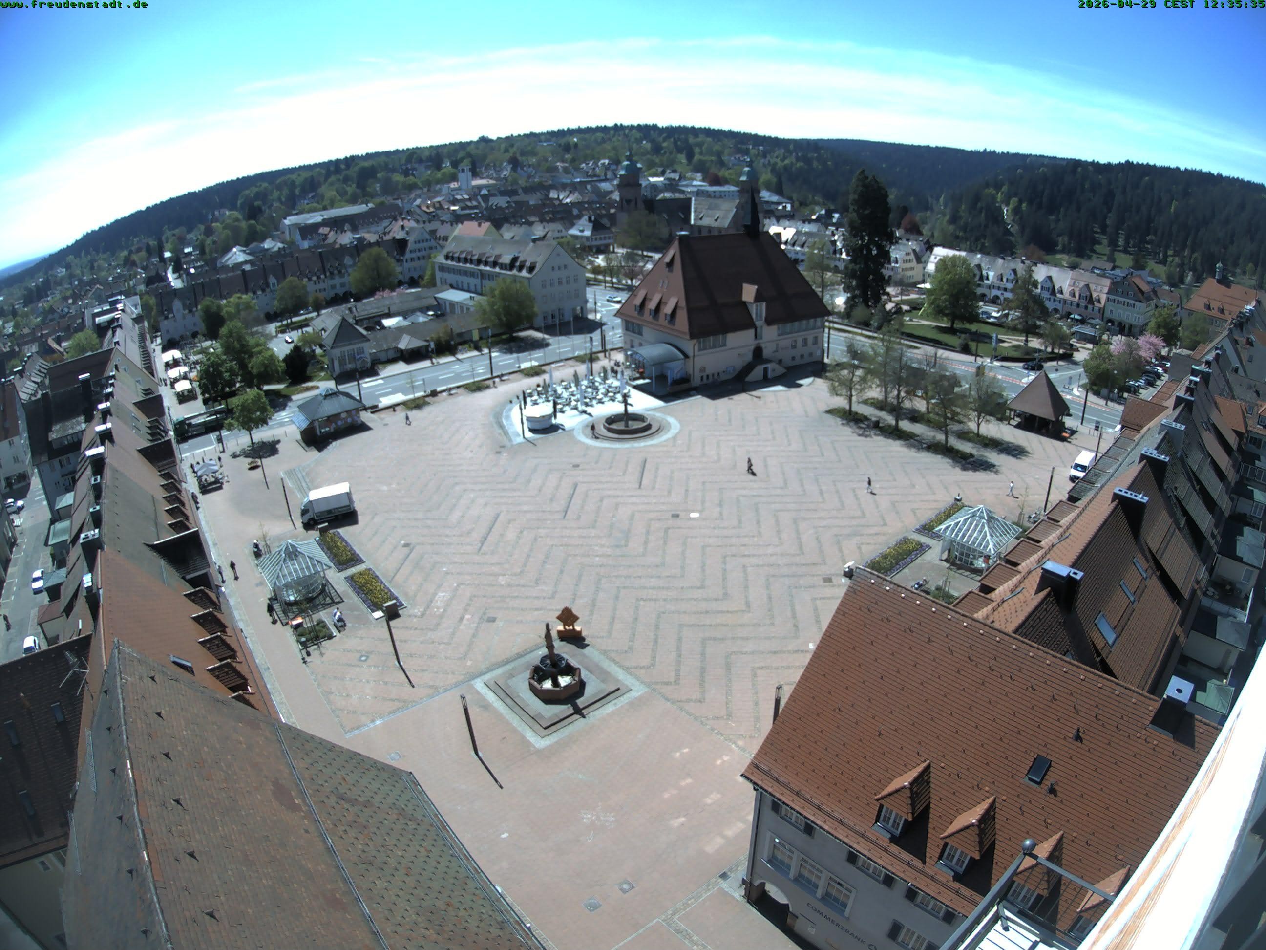 Archiv Foto Freudenstadt - Webcam Marktplatz