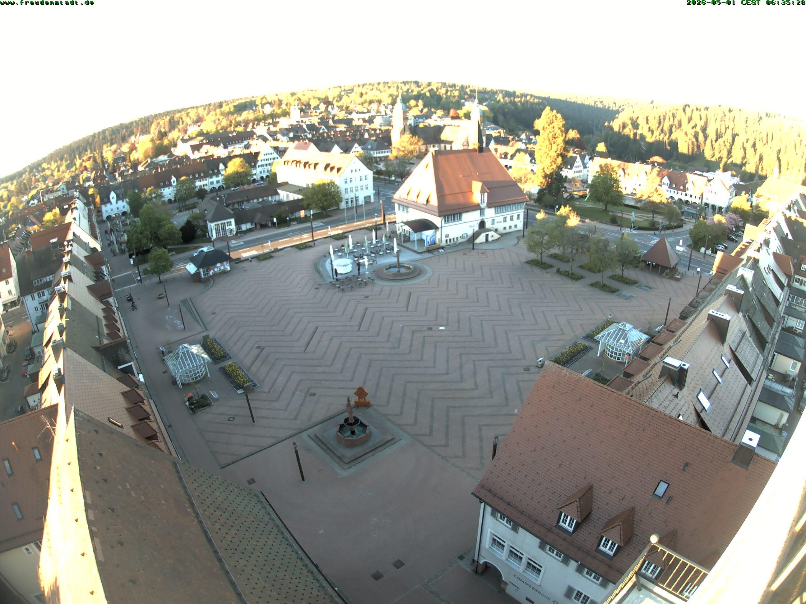 Archiv Foto Freudenstadt - Webcam Marktplatz