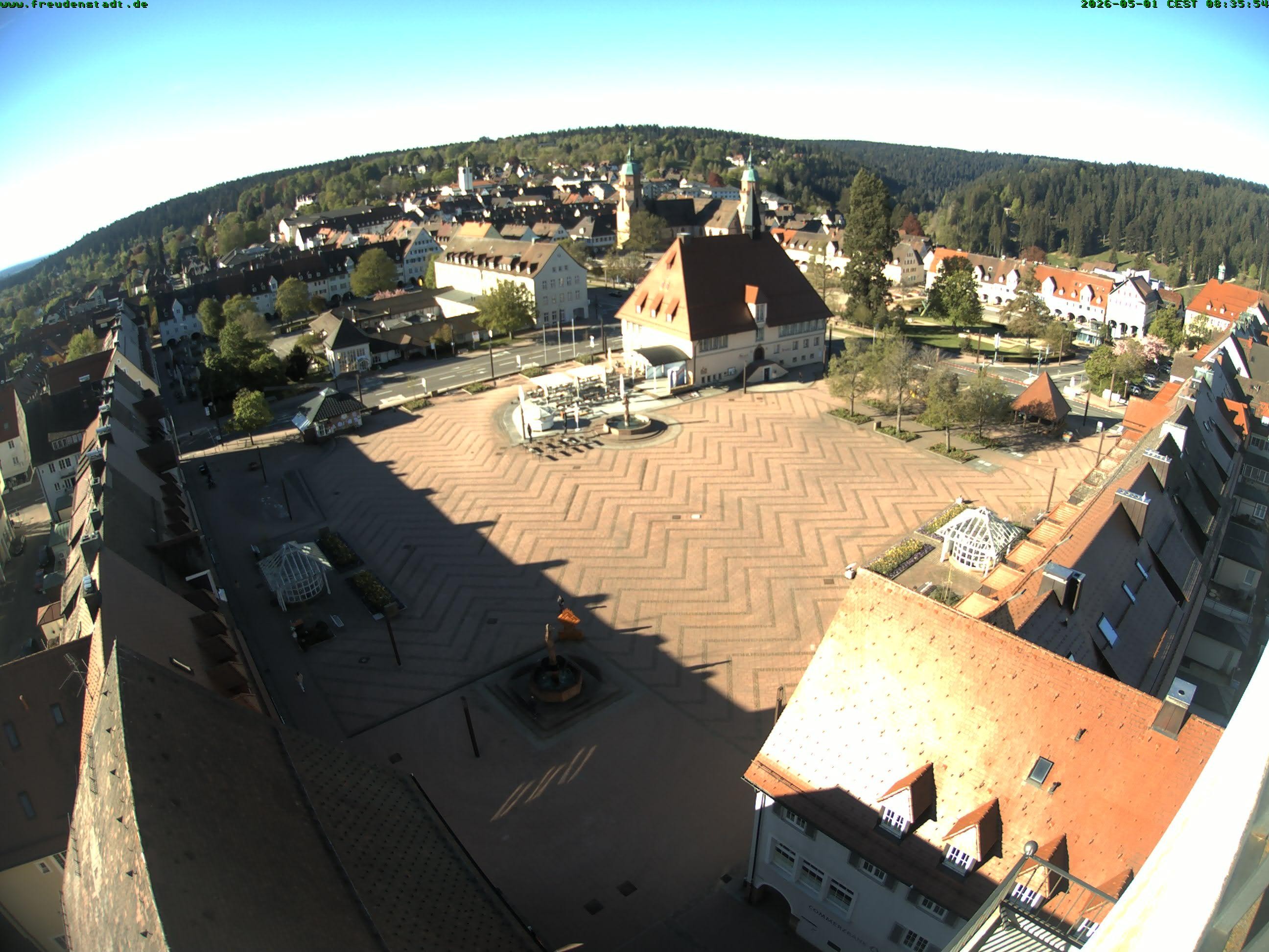 Archiv Foto Freudenstadt - Webcam Marktplatz