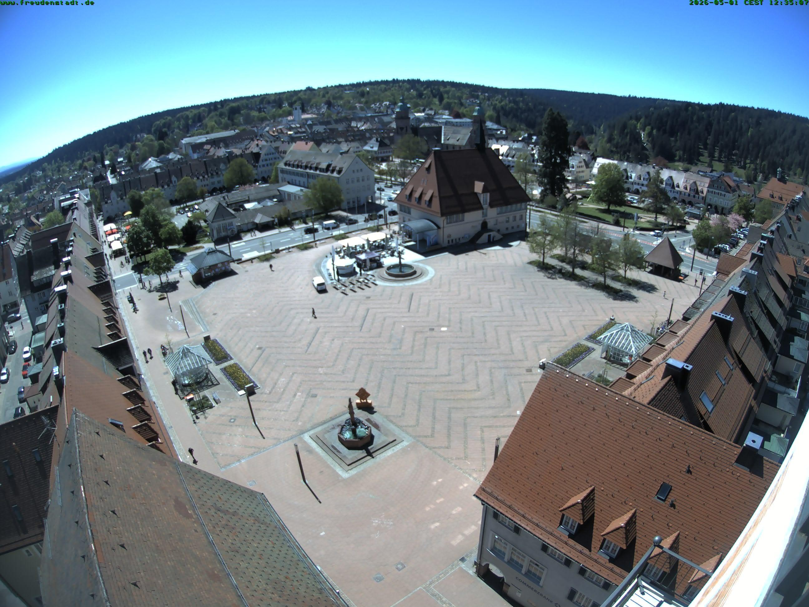 Archiv Foto Freudenstadt - Webcam Marktplatz