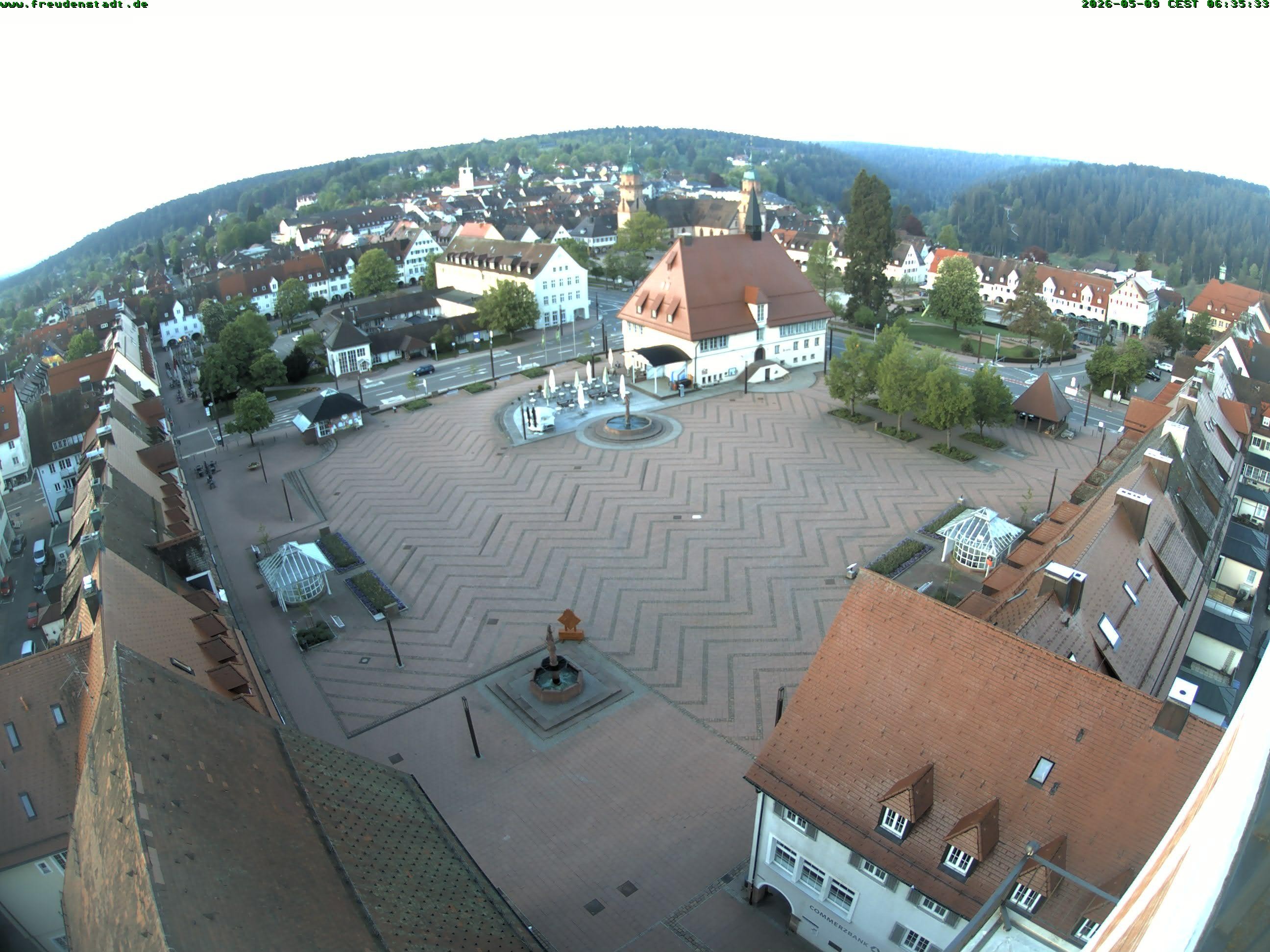 Archiv Foto Freudenstadt - Webcam Marktplatz