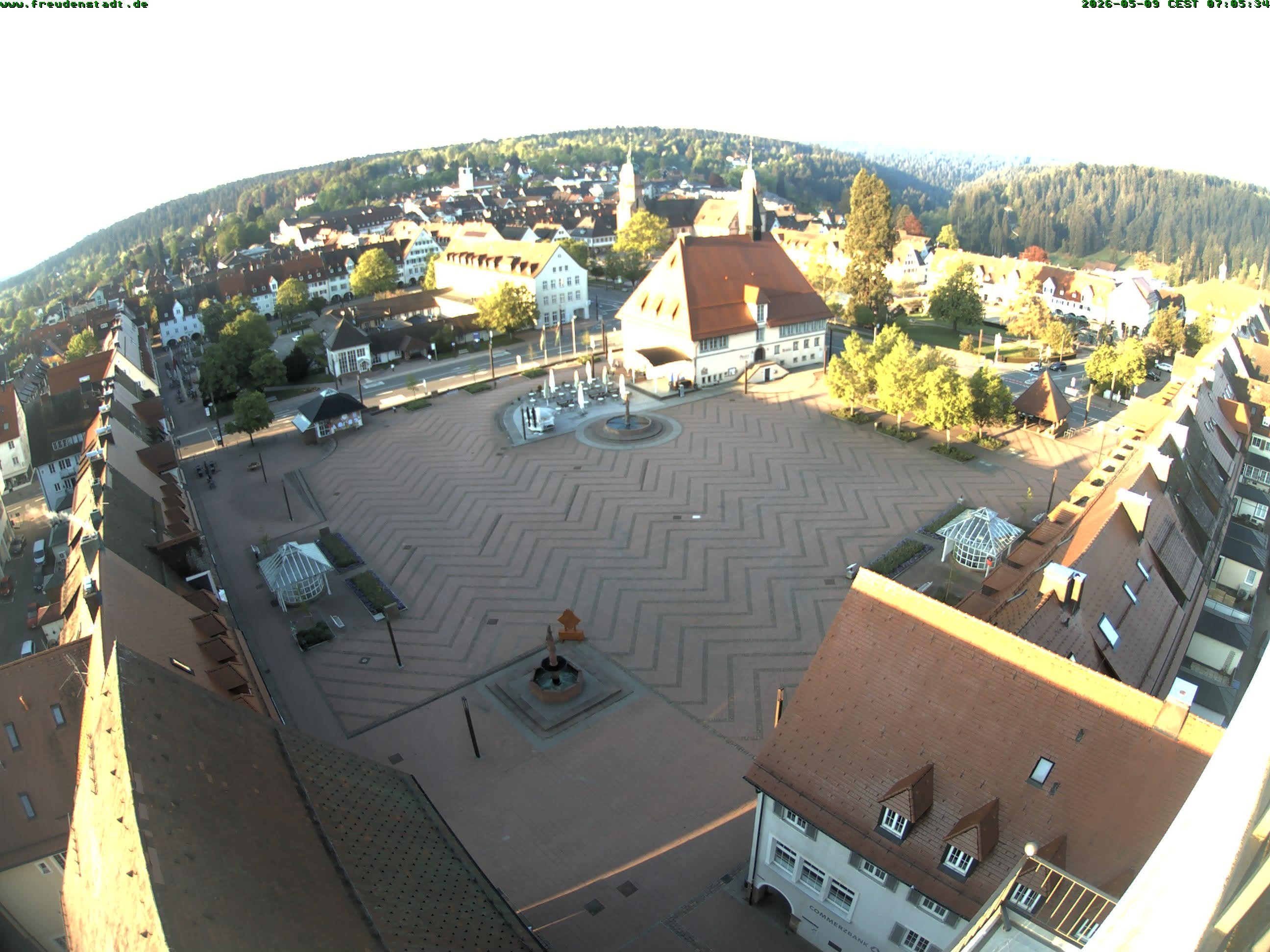 Archiv Foto Freudenstadt - Webcam Marktplatz