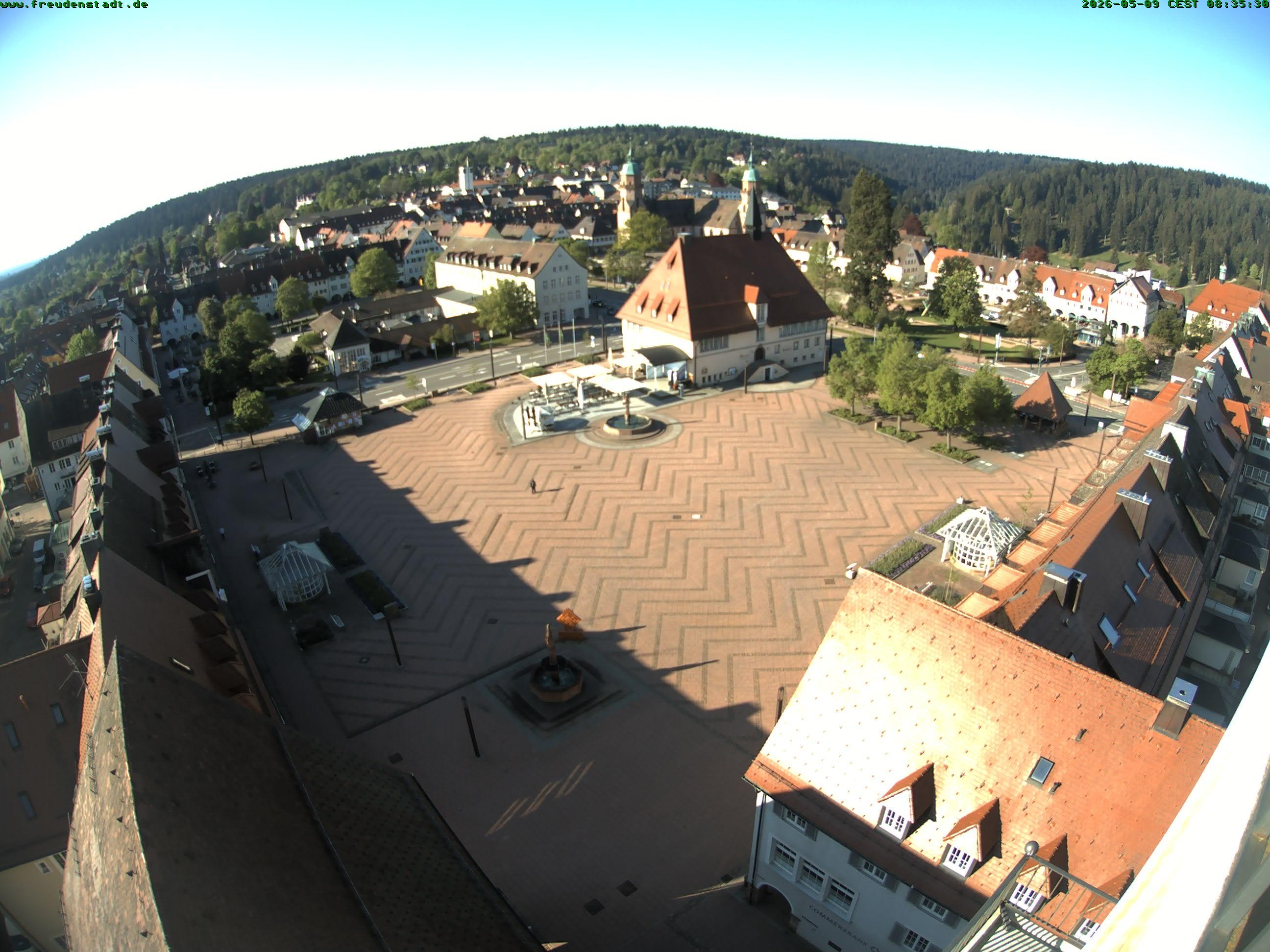 Archiv Foto Freudenstadt - Webcam Marktplatz
